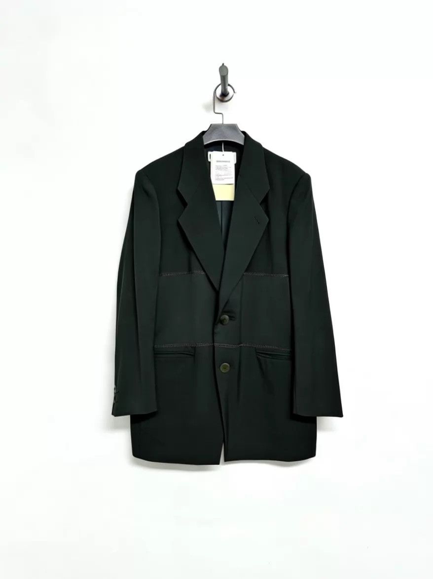 Issey Miyake Issey Miyake 1991SS Deconstructed Wool Jacket M Size US M / EU 48-50 / 2 - 1 Thumbnail