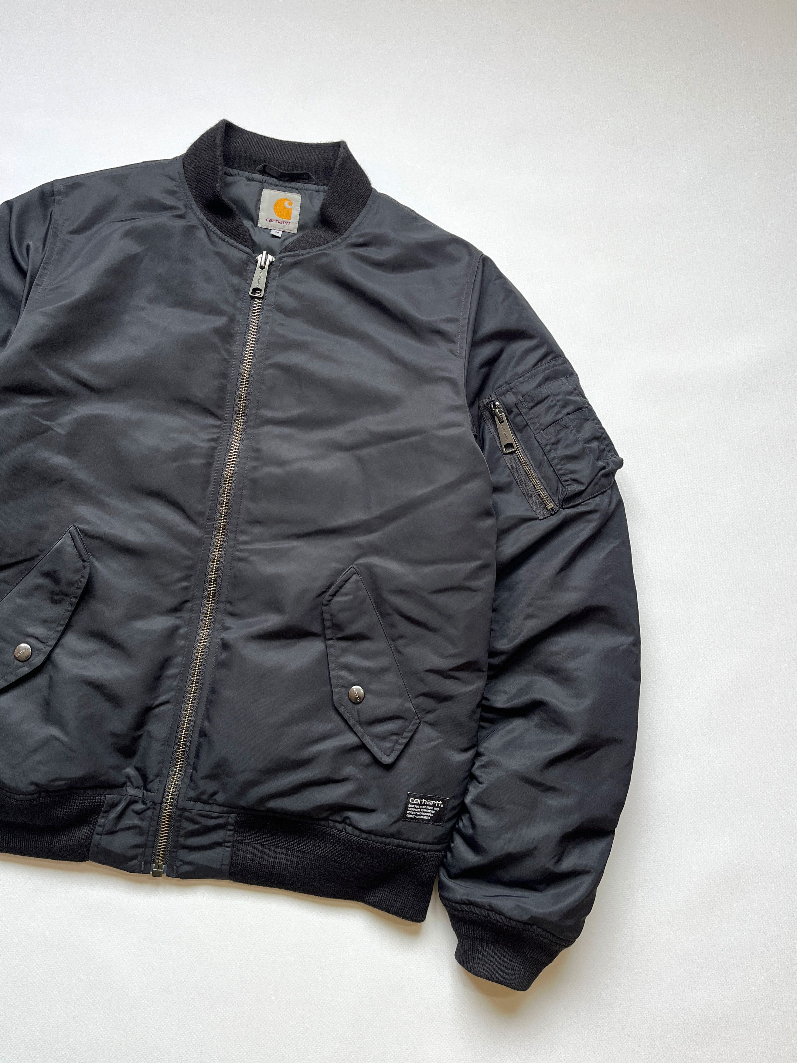 Carhartt Wip Carhartt WIP MA-1 Ashton Bomber Jacket Size US M / EU 48-50 / 2 - 3 Thumbnail