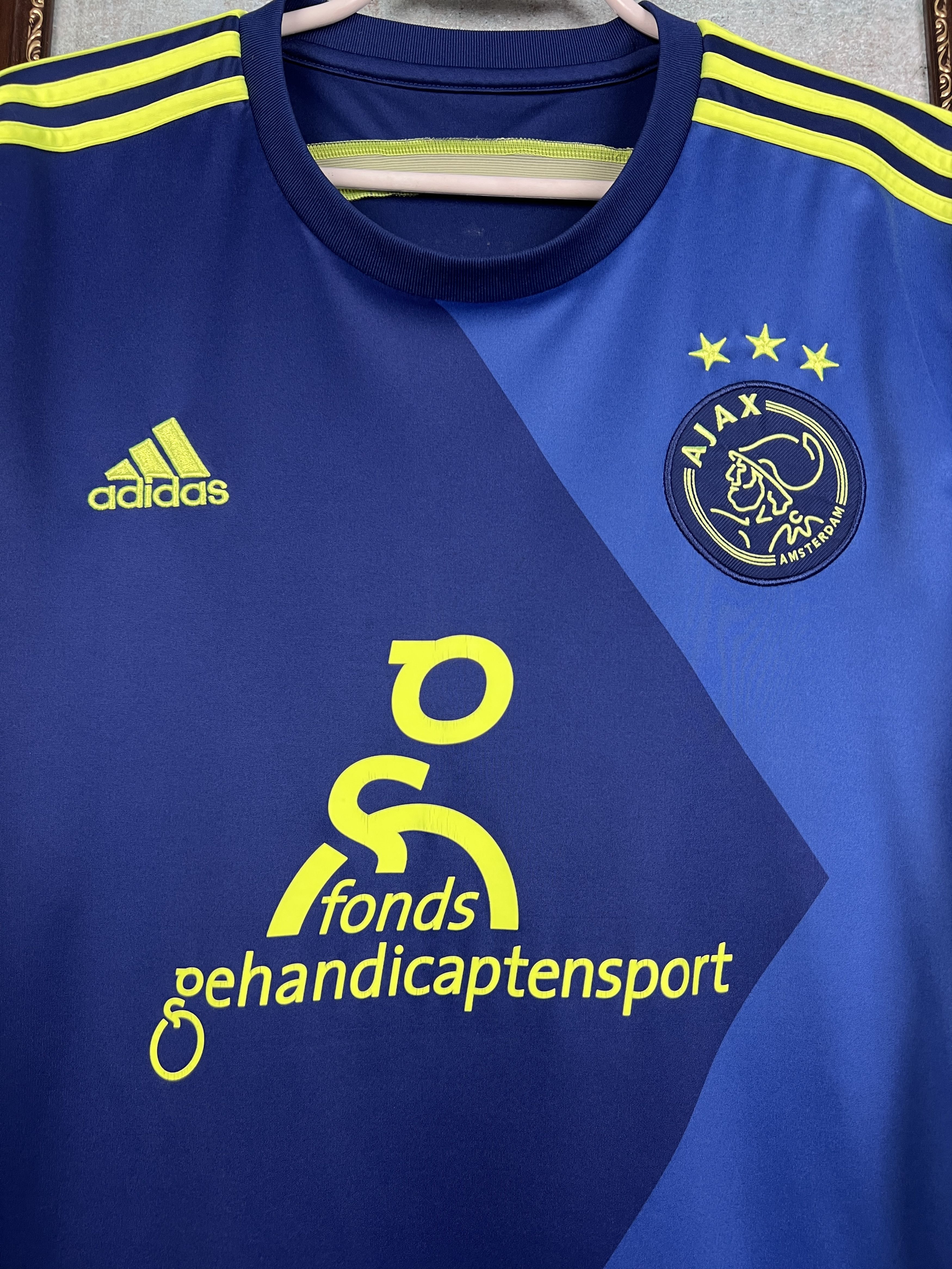 Adidas Ajax Away Football Shirt Soccer Jersey Trikot Rare Sport Size US L / EU 52-54 / 3 - 3 Thumbnail