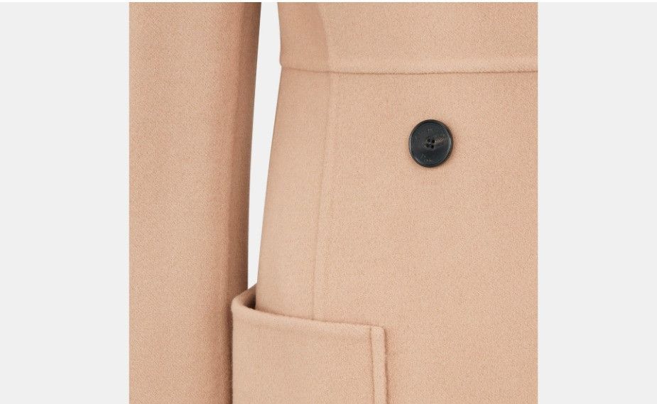 Dior o1w1db10325 410M18 Coat in Beige Size XS / US 0-2 / IT 36-38 - 3 Thumbnail