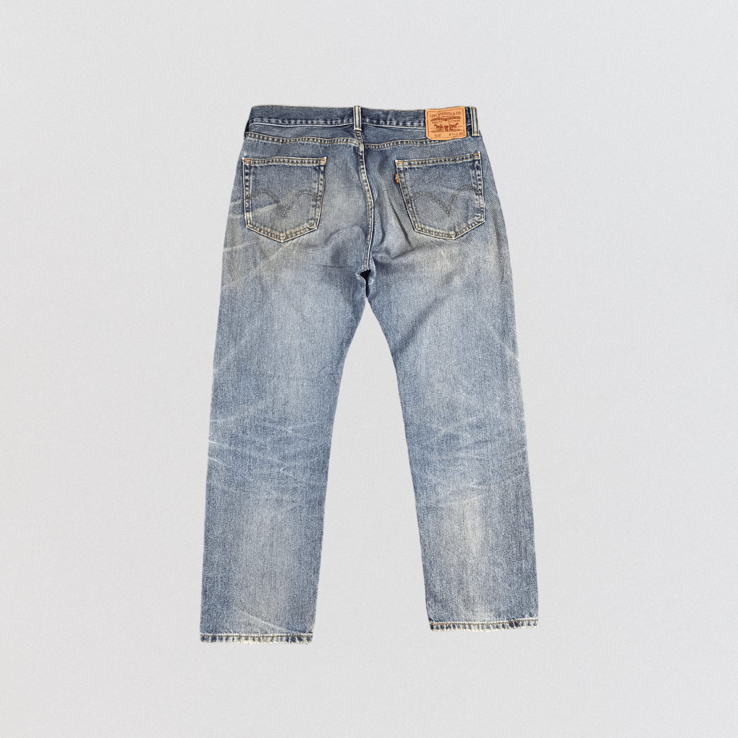 Levi's × Vintage Vintage Distress Levis 505 Jeans-JM1289 Size US 37 - 2 Thumbnail