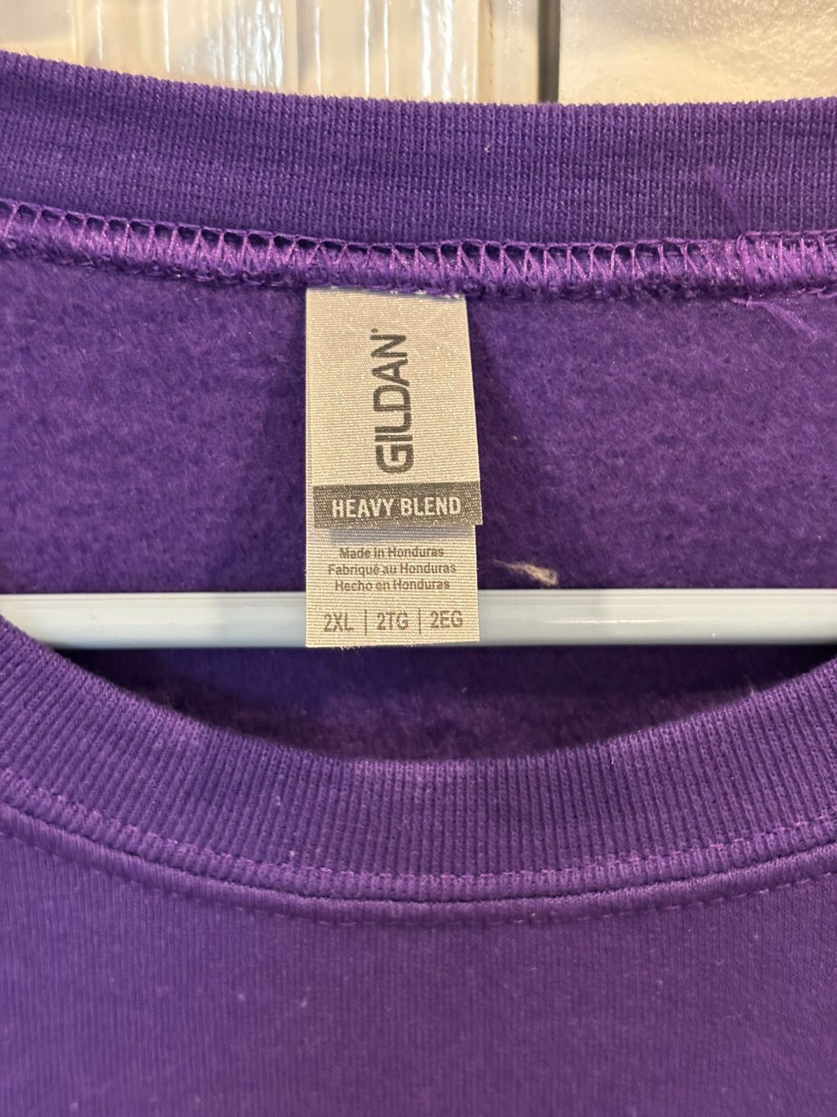 Band Tees × Gildan Bare Naked Ladies Popsicle Logo Purple Sweatshirt - Sz: 2XL Size US XXL / EU 58 / 5 - 3 Thumbnail