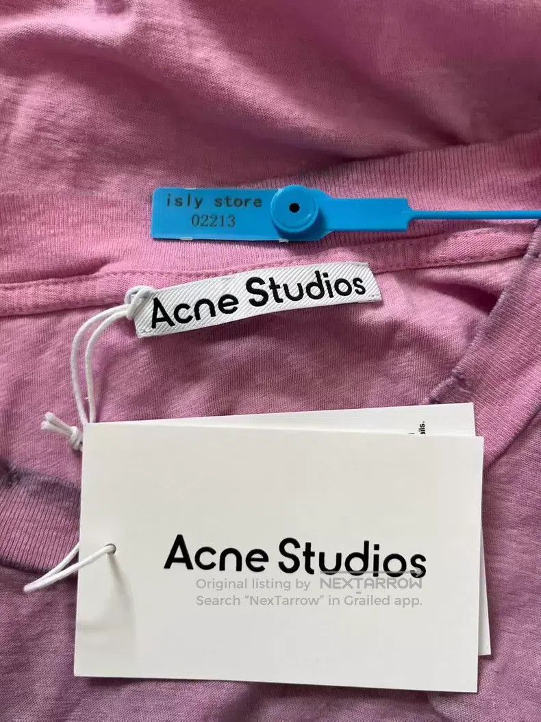 Acne Studios Acne Studios 1996 series retro logo round neck short sleev Size US L / EU 52-54 / 3 - 5 Thumbnail