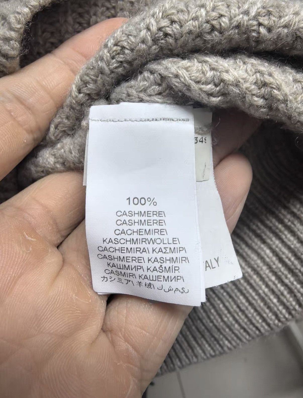 Brunello Cucinelli Brunello Cucinelli Color-Blocked High-Neck Cashmere Sweater Size US S / EU 44-46 / 1 - 5 Thumbnail