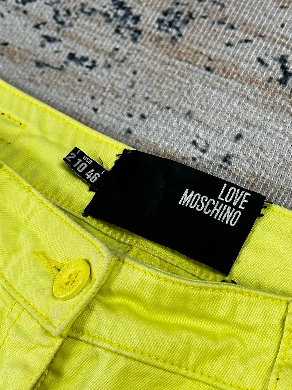 Love Moschino Love Moschino Rare Hearts Pockets Yellow Pants Vintage Size 32" / US 10 / IT 46 - 5 Thumbnail