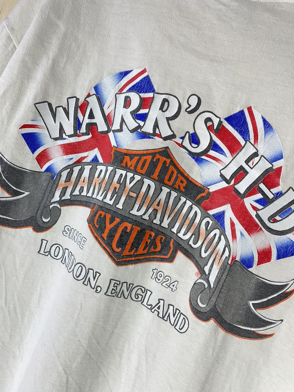 Harley Davidson Harley Davidson 2001 vintage T shirt made in USA Size US XL / EU 56 / 4 - 4 Thumbnail