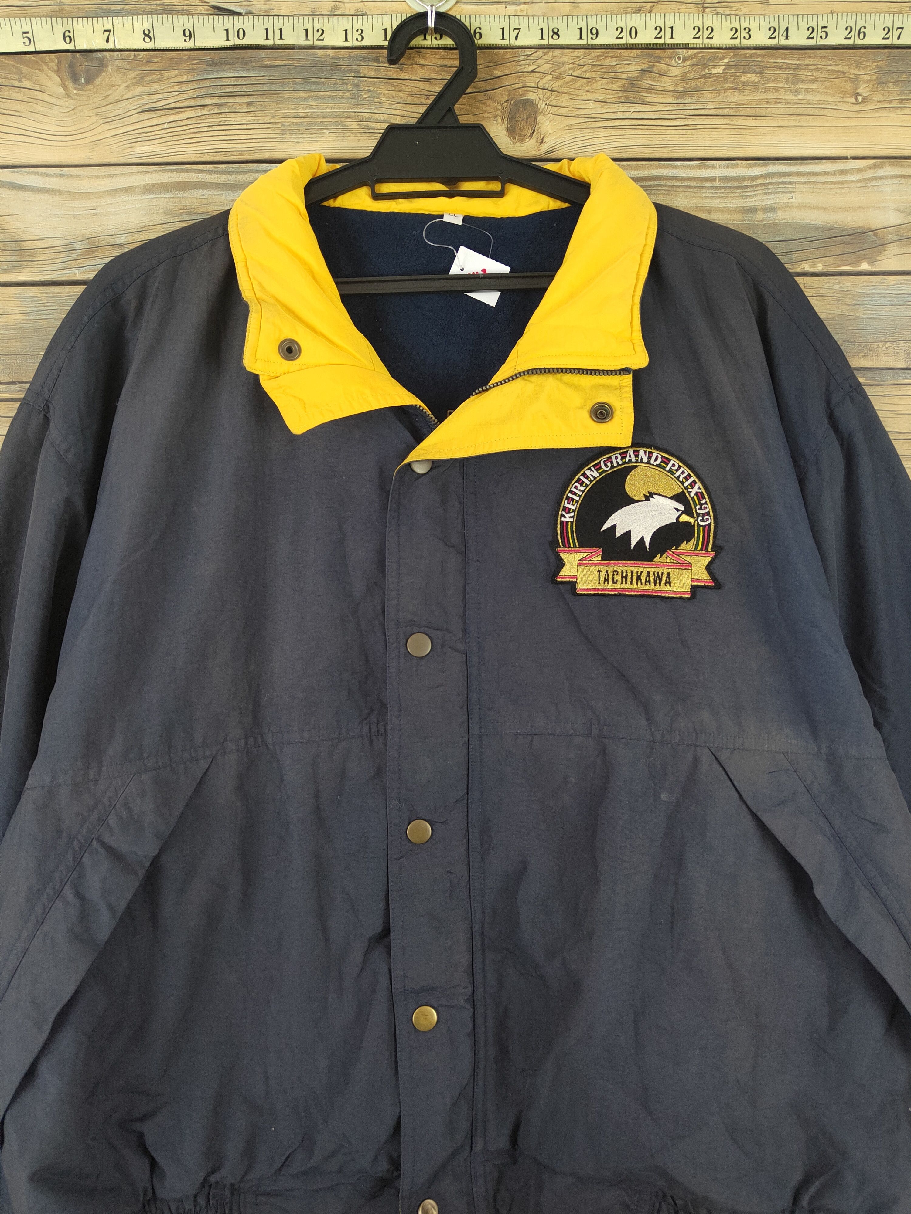 Vintage Japan vintage Keirin Grand Prix '99 Sweaters jacket #W1113 Size US L / EU 52-54 / 3 - 2 Thumbnail