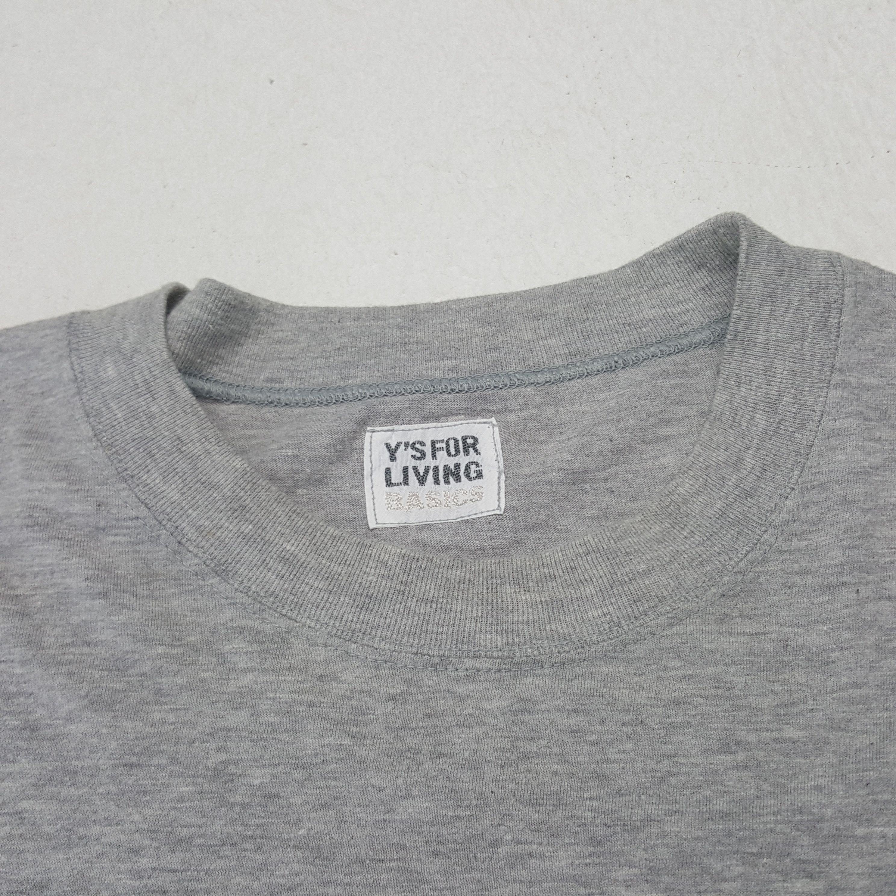 Japanese Brand × Vintage × Yohji Yamamoto Vintage Y's For Living by Yohji Yamamoto Tshirt Size US L / EU 52-54 / 3 - 4 Thumbnail