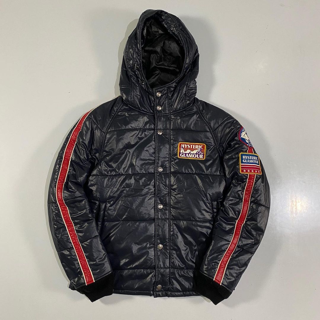 Hysteric Glamour Hysteric glamour padded puffer patch logo jacket Size US M / EU 48-50 / 2 - 1 Thumbnail