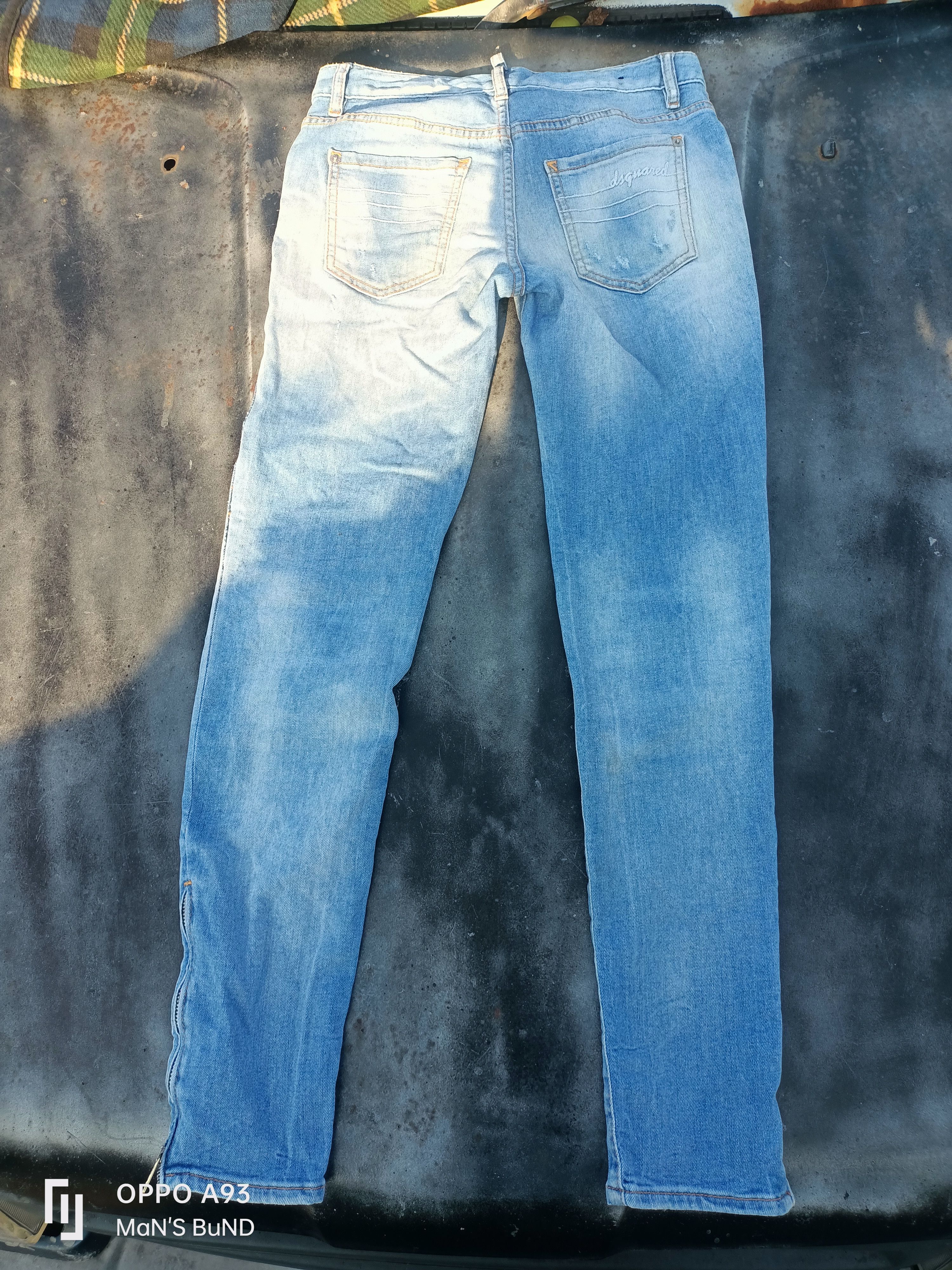 Dsquared2 Distressed DSQUARED2 JEANS Size 38" / US 16 / IT 52 - 2 Thumbnail