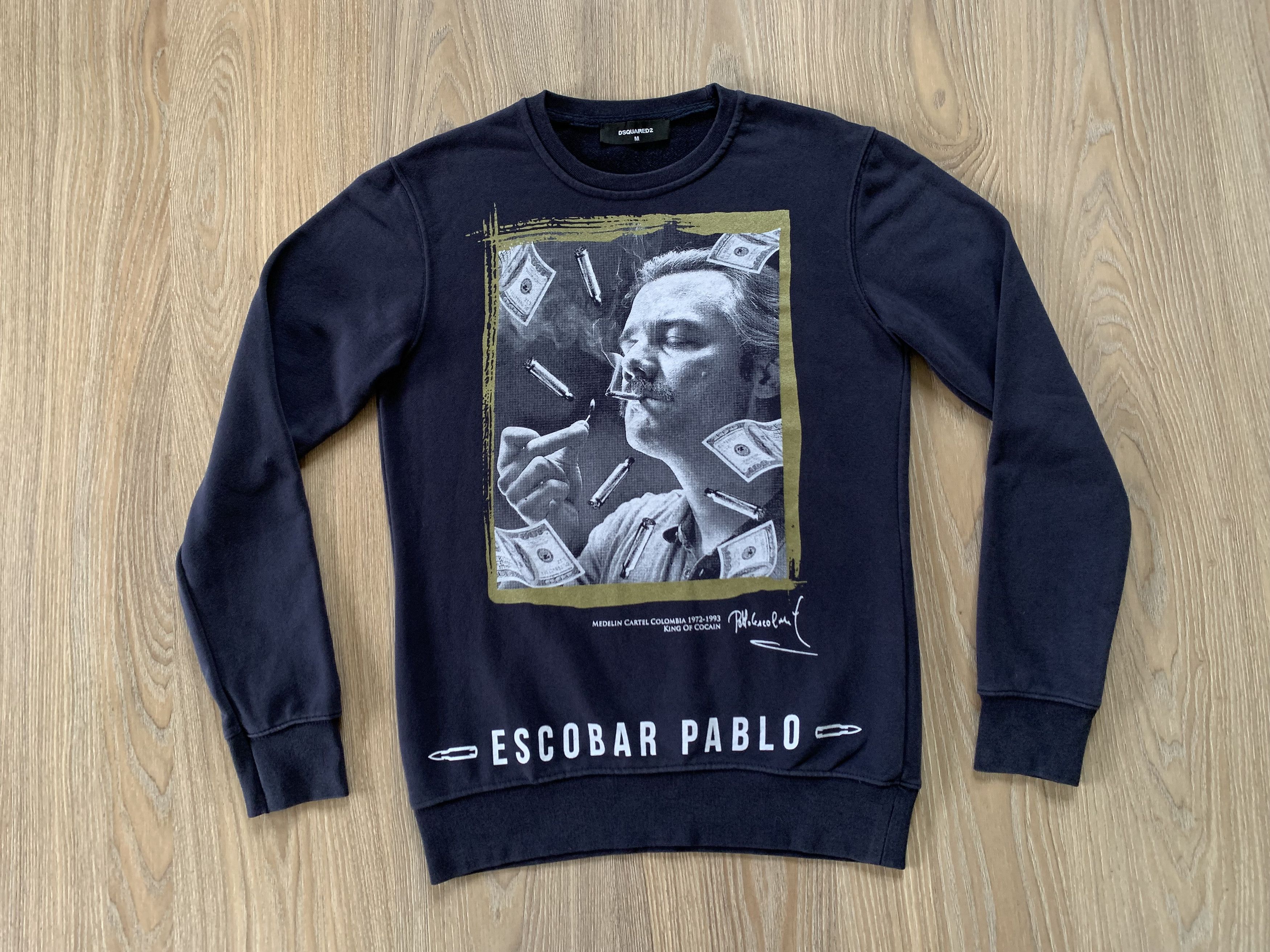 Dsquared2 Dsquared2 Escobar Pablo Printed Sweatshirt Size US M / EU 48-50 / 2 - 12 Thumbnail