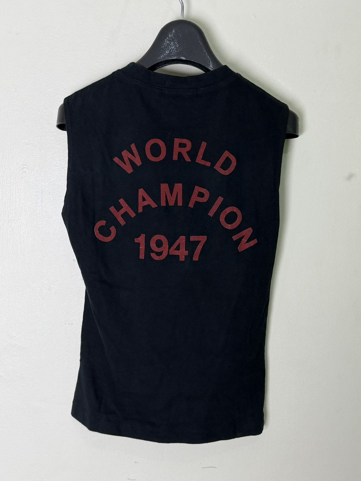 Dior Christian Dior by John Galliano “J’Adore Dior”Black Tank Top Size XS / US 0-2 / IT 36-38 - 2 Thumbnail