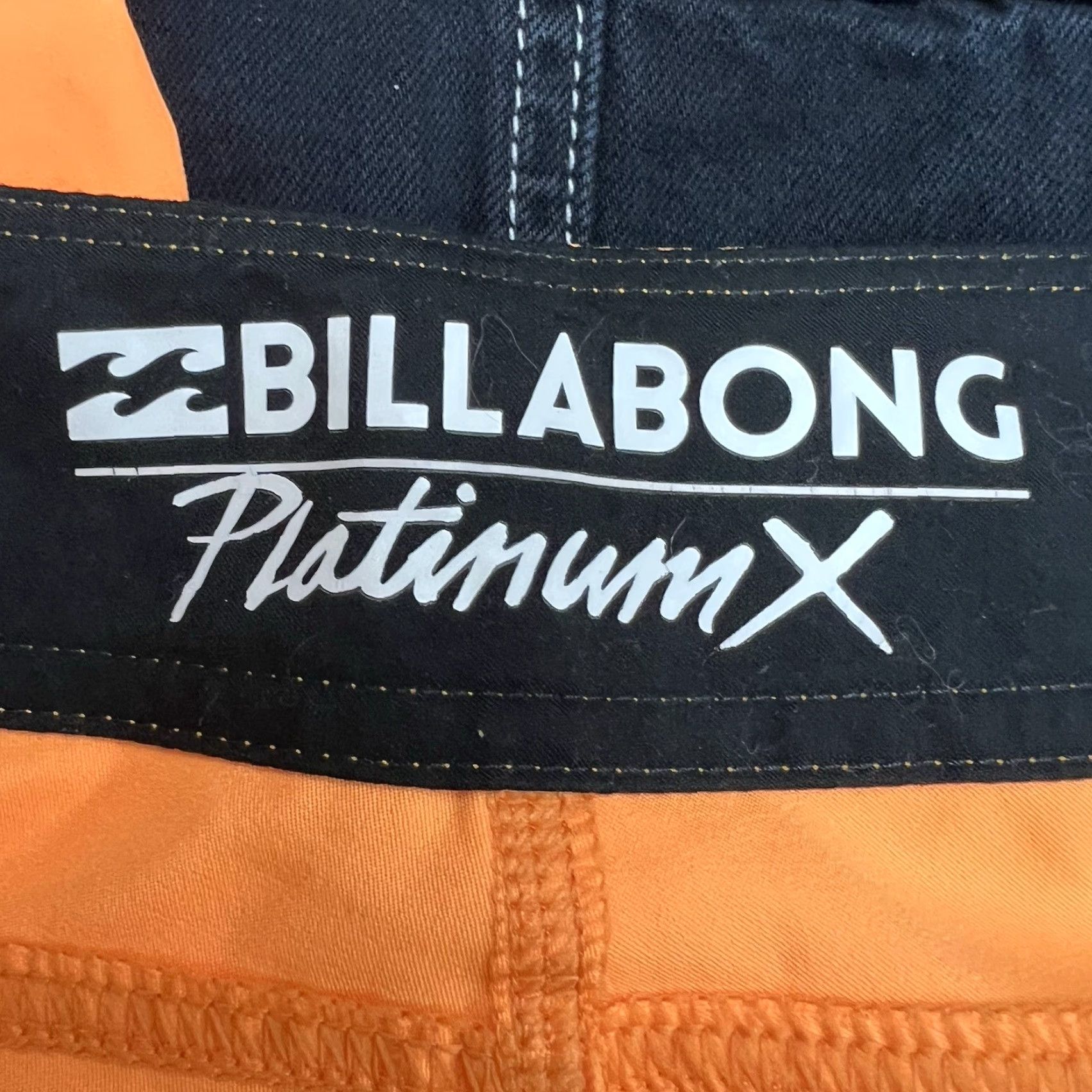 Billabong Billabong Bermuda Beach Shorts Mens Size 31 Orange 10" Inseam Stretch Logo Casual Swimwear Size US 31 - 6 Thumbnail