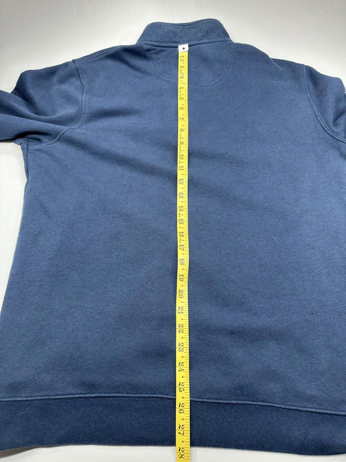 Croft & Barrow Croft & Barrow 1/4 Zip Extra Soft Fleece Pullover Blue Men L Size US L / EU 52-54 / 3 - 5 Thumbnail