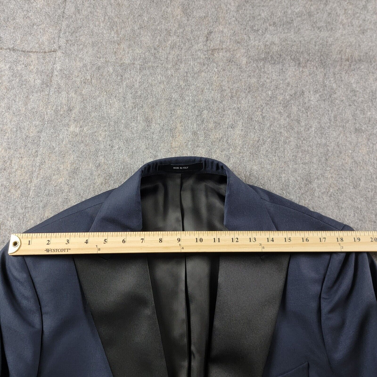 Todd Snyder Todd Snyder Italian Peak Lapel Wool Tuxedo Suit Blazer Size 46R - 5 Thumbnail