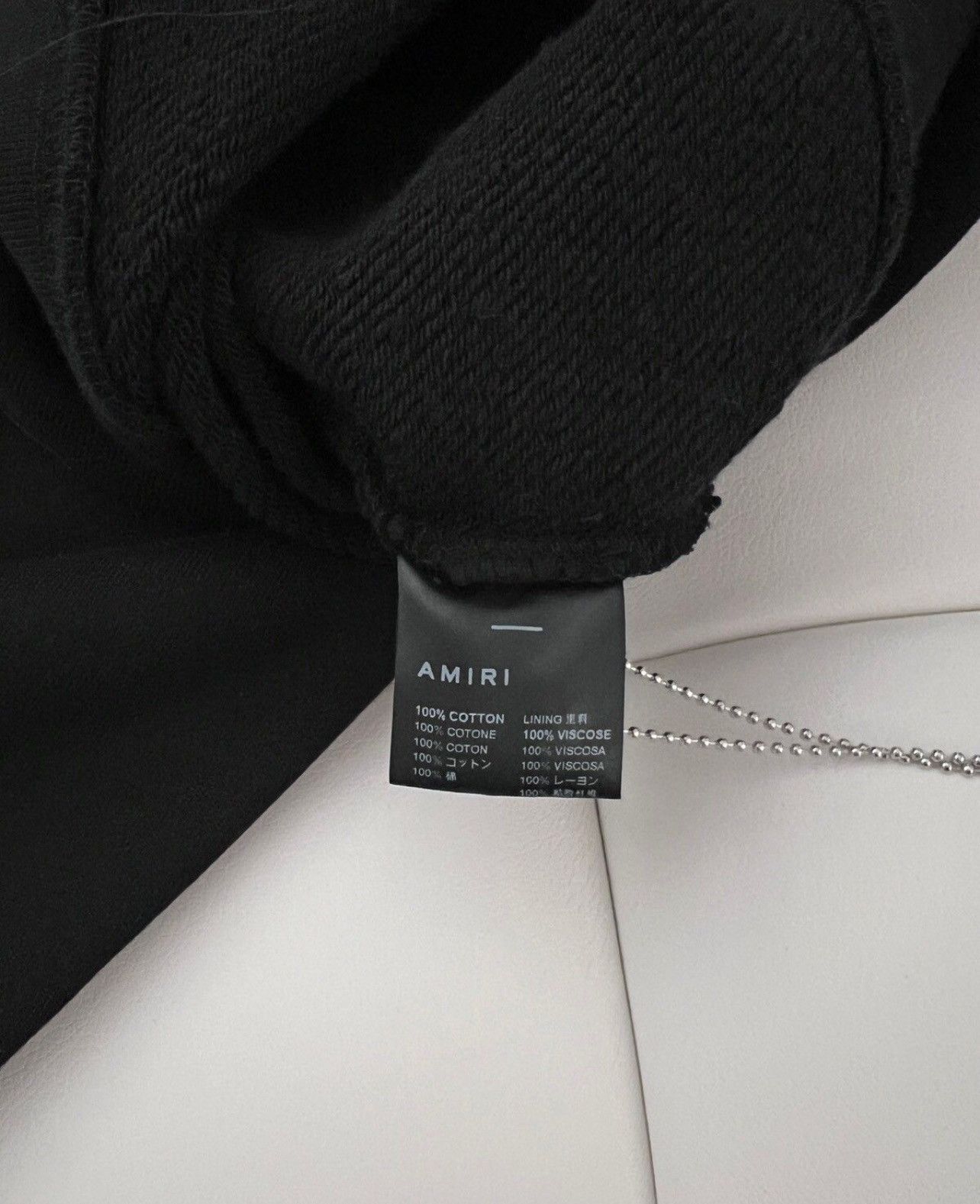Amiri Amiri logo hoodie Size US L / EU 52-54 / 3 - 2 Thumbnail