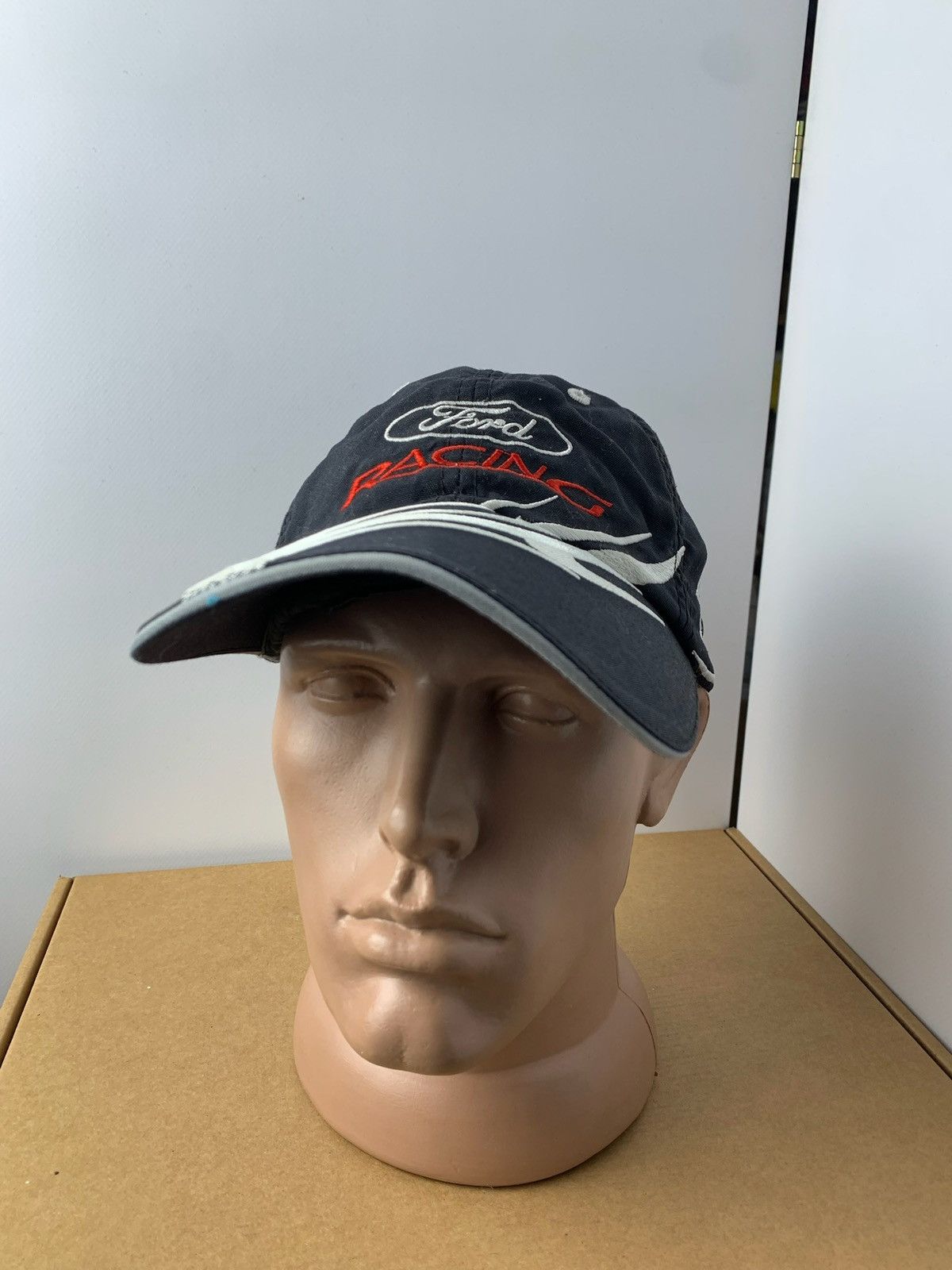 Ford × Vintage Vintage Racing cap ford big logo avant-garde Y2K Size ONE SIZE - 4 Thumbnail