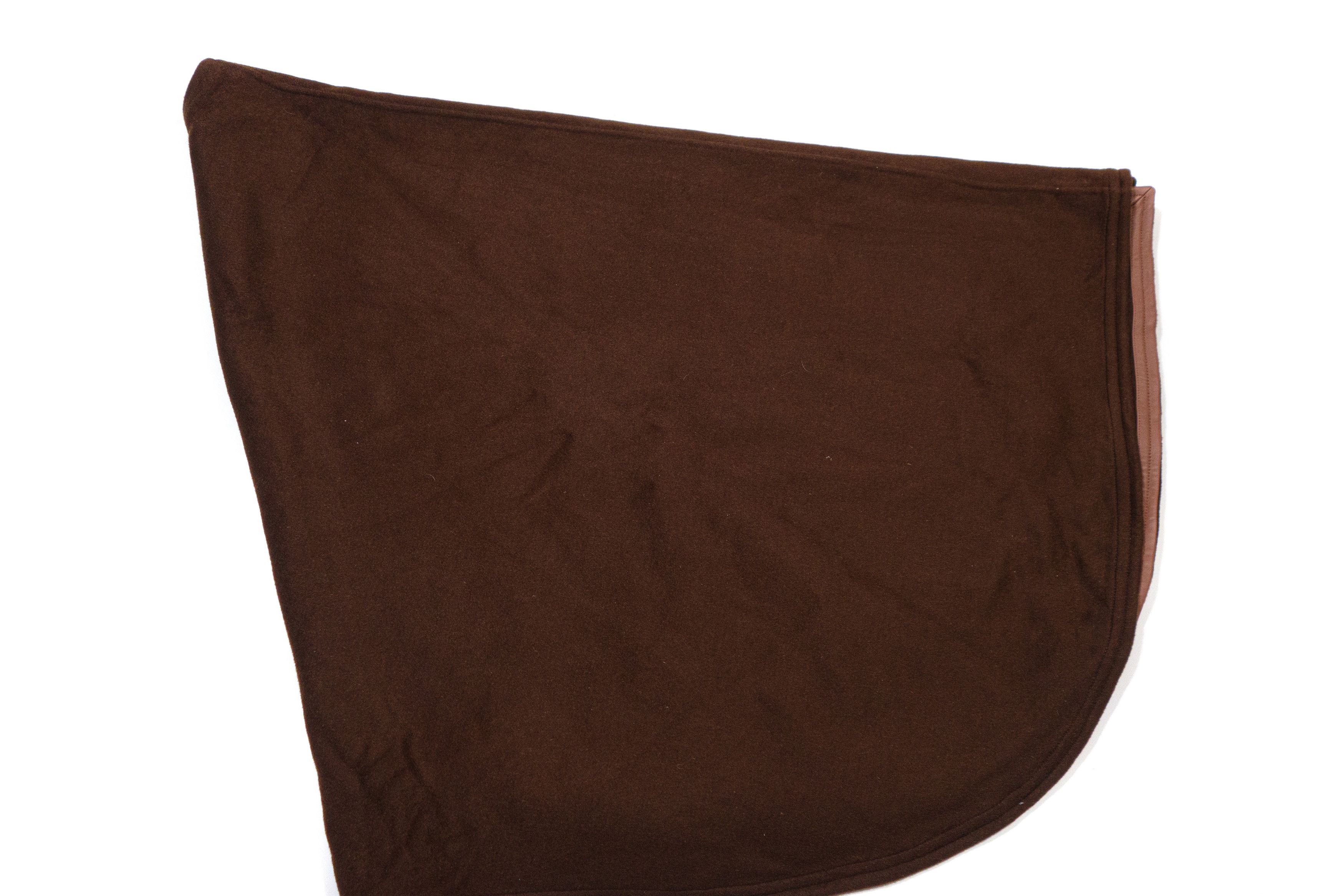Joseph Double Cashmere Chestnut Poncho Size XS / US 0-2 / IT 36-38 - 4 Thumbnail