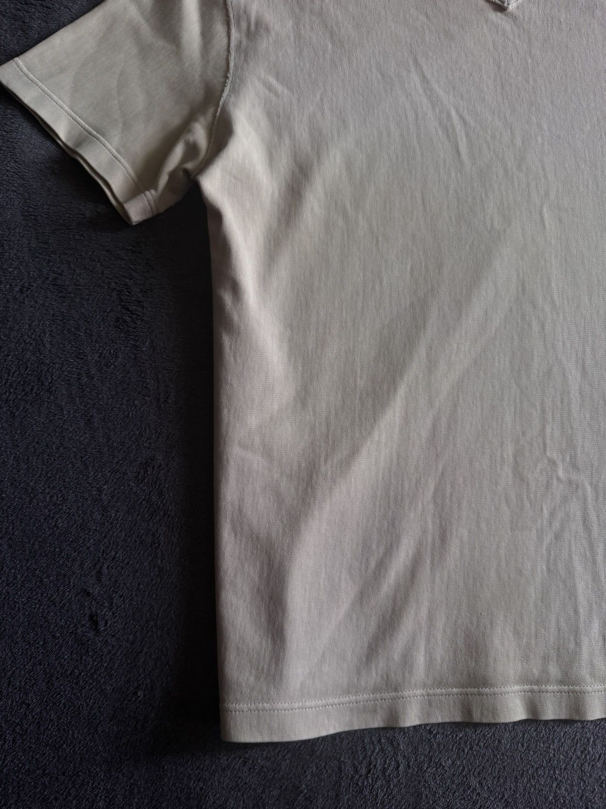 Prada Prada vintage beige tee red tab back Size US S / EU 44-46 / 1 - 3 Thumbnail