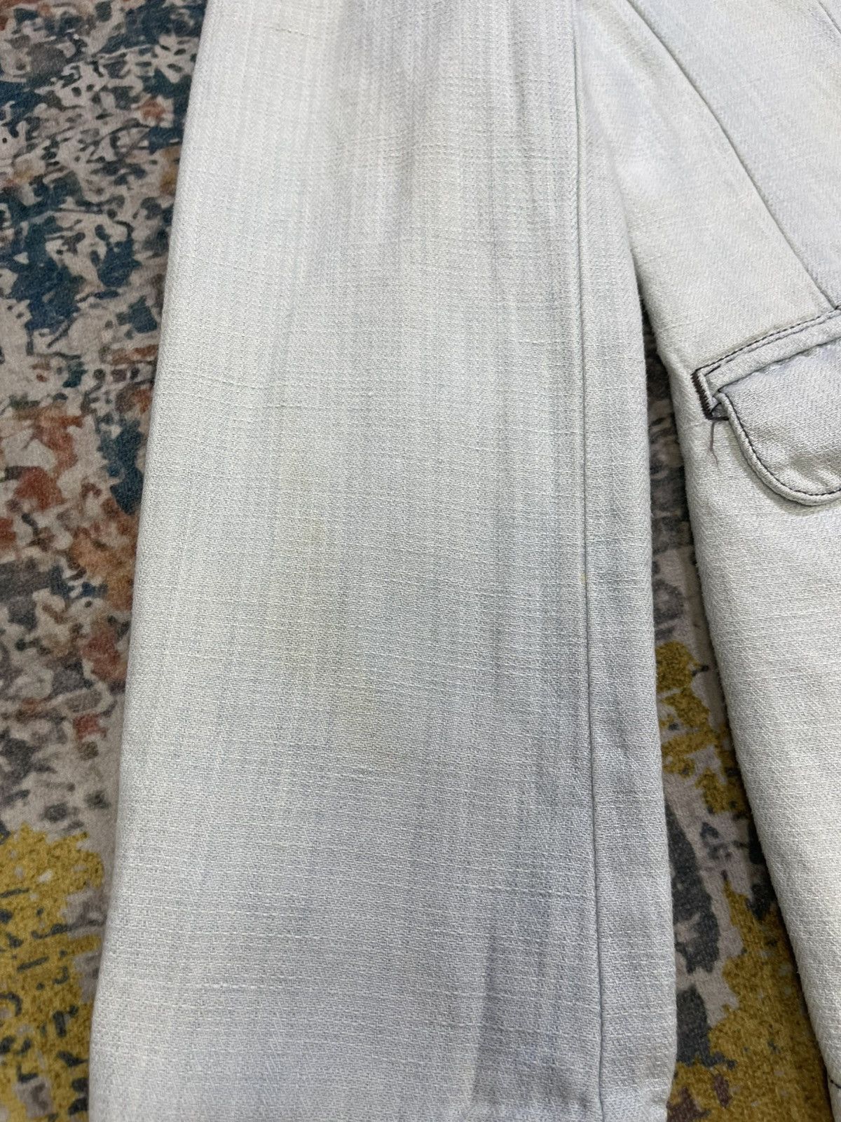 Armani Armani Jeans Hemp Denim Aged Jacket Size US M / EU 48-50 / 2 - 7 Thumbnail