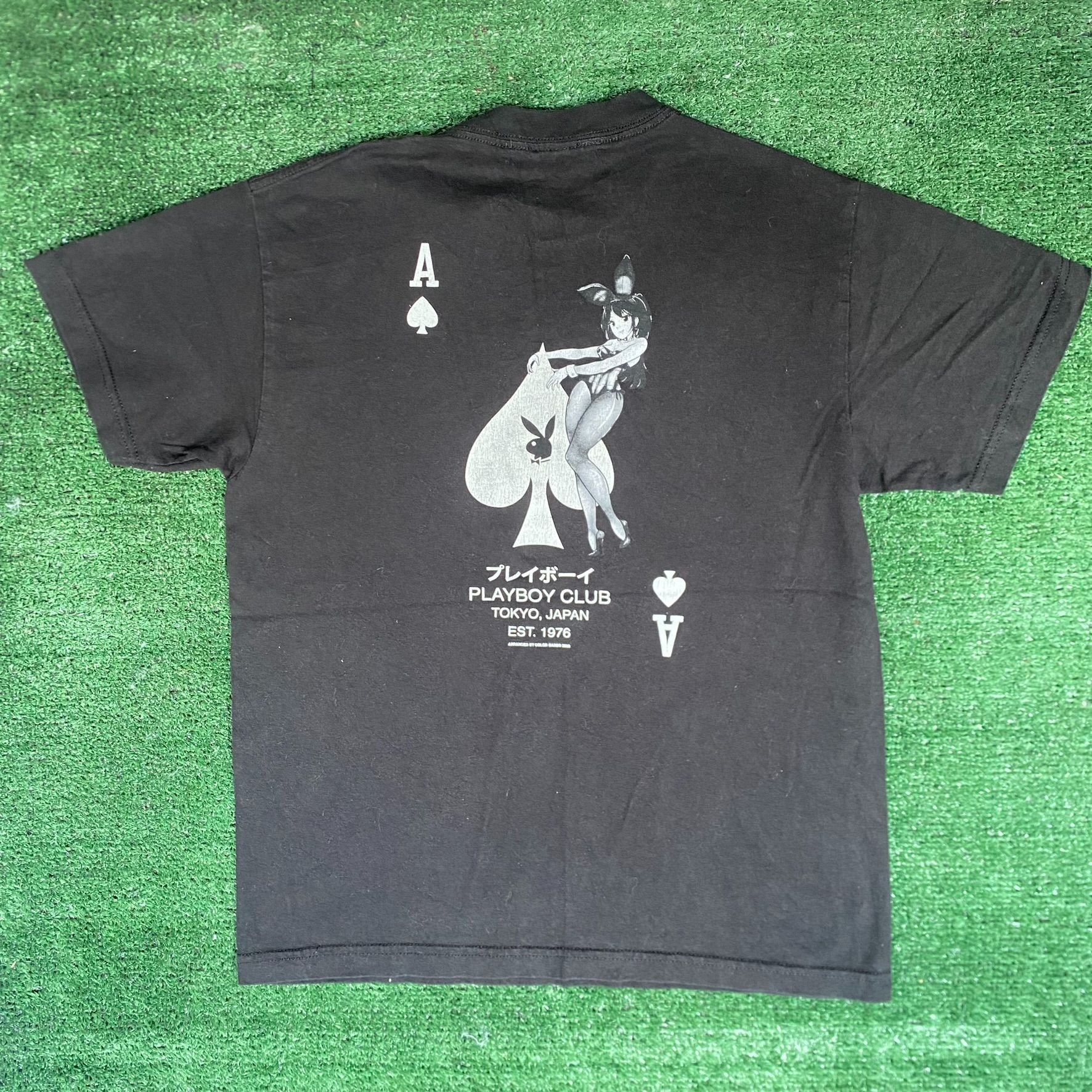 Japanese Brand Vintage Y2K Playboy Japan Shirt Tokyo Anime Pin Up Logo Tee Size US M / EU 48-50 / 2 - 1 Thumbnail