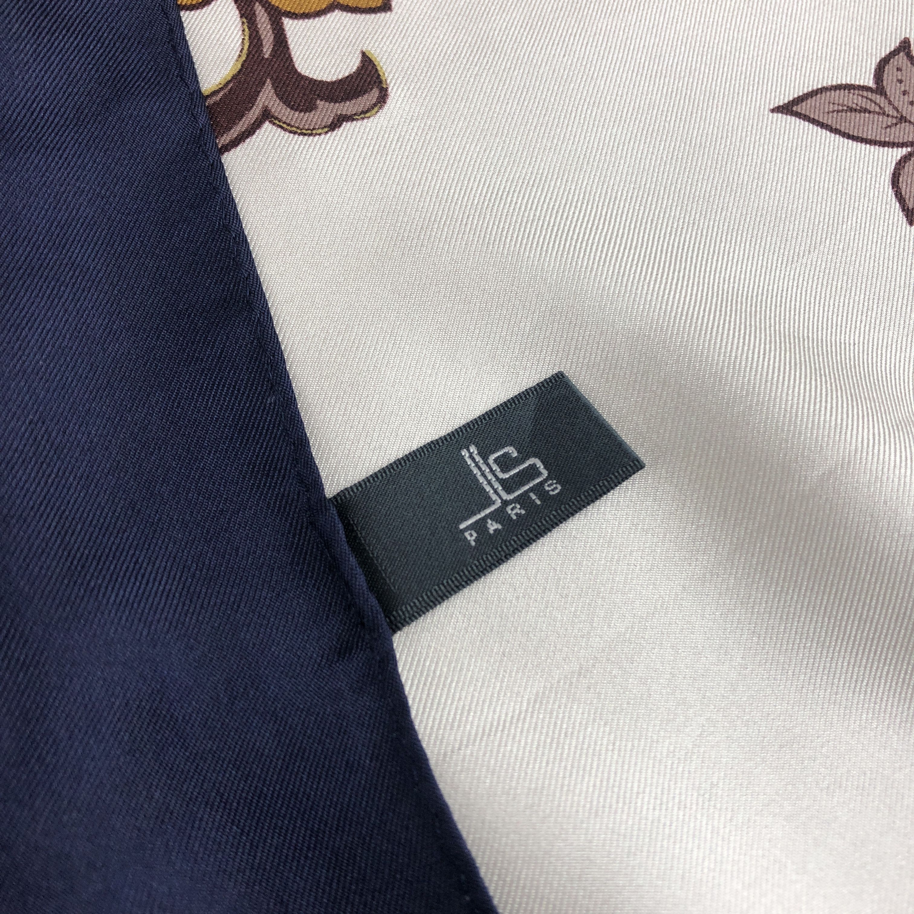Jean-Louis Scherrer × Vintage Vintage Jean Louis Scherrer SILK Scarf Stole Wraps Scarves Size ONE SIZE - 7 Thumbnail