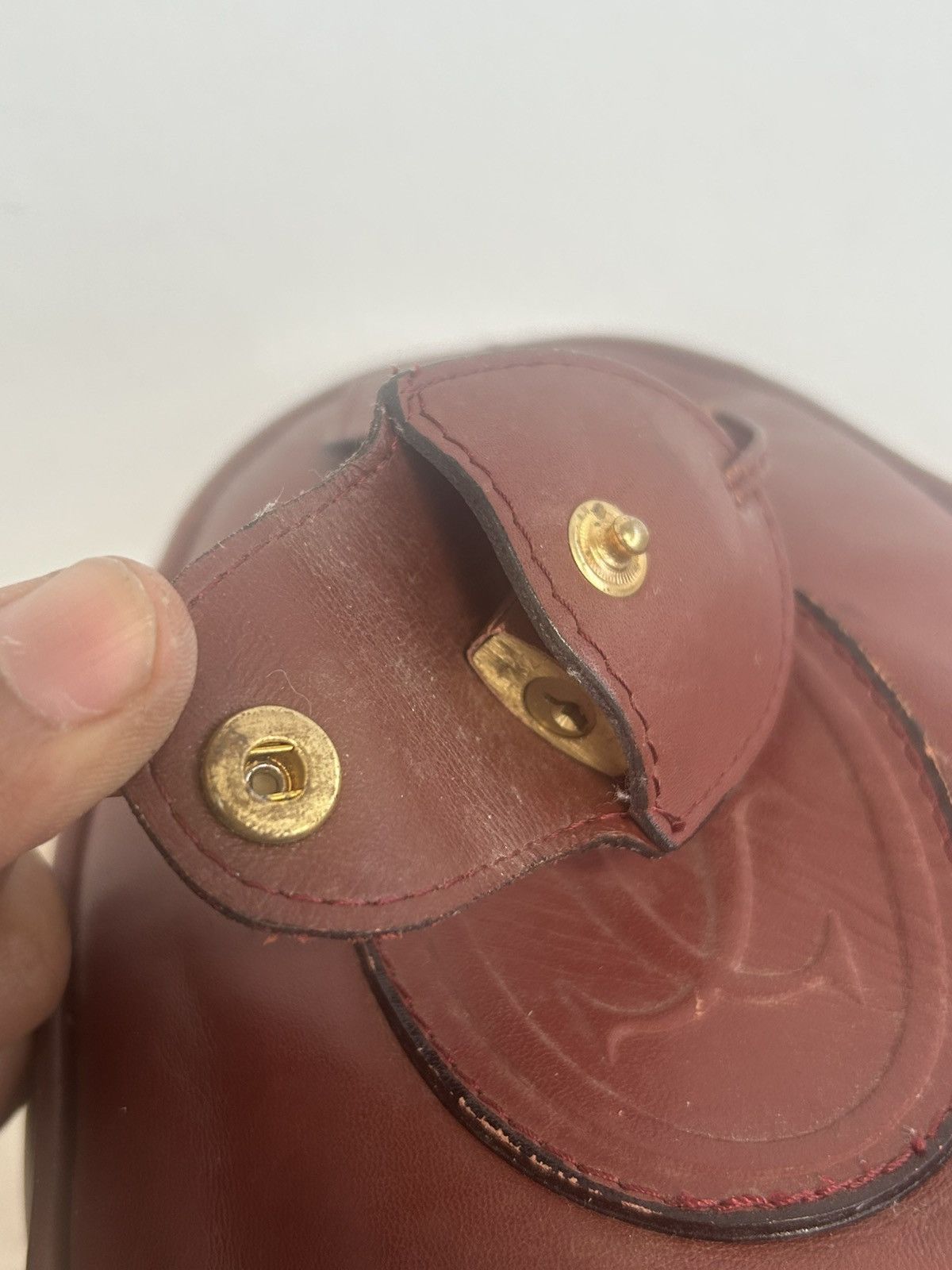Cartier Wine Red Duffel Bag Vintage Cartier Size ONE SIZE - 9 Thumbnail