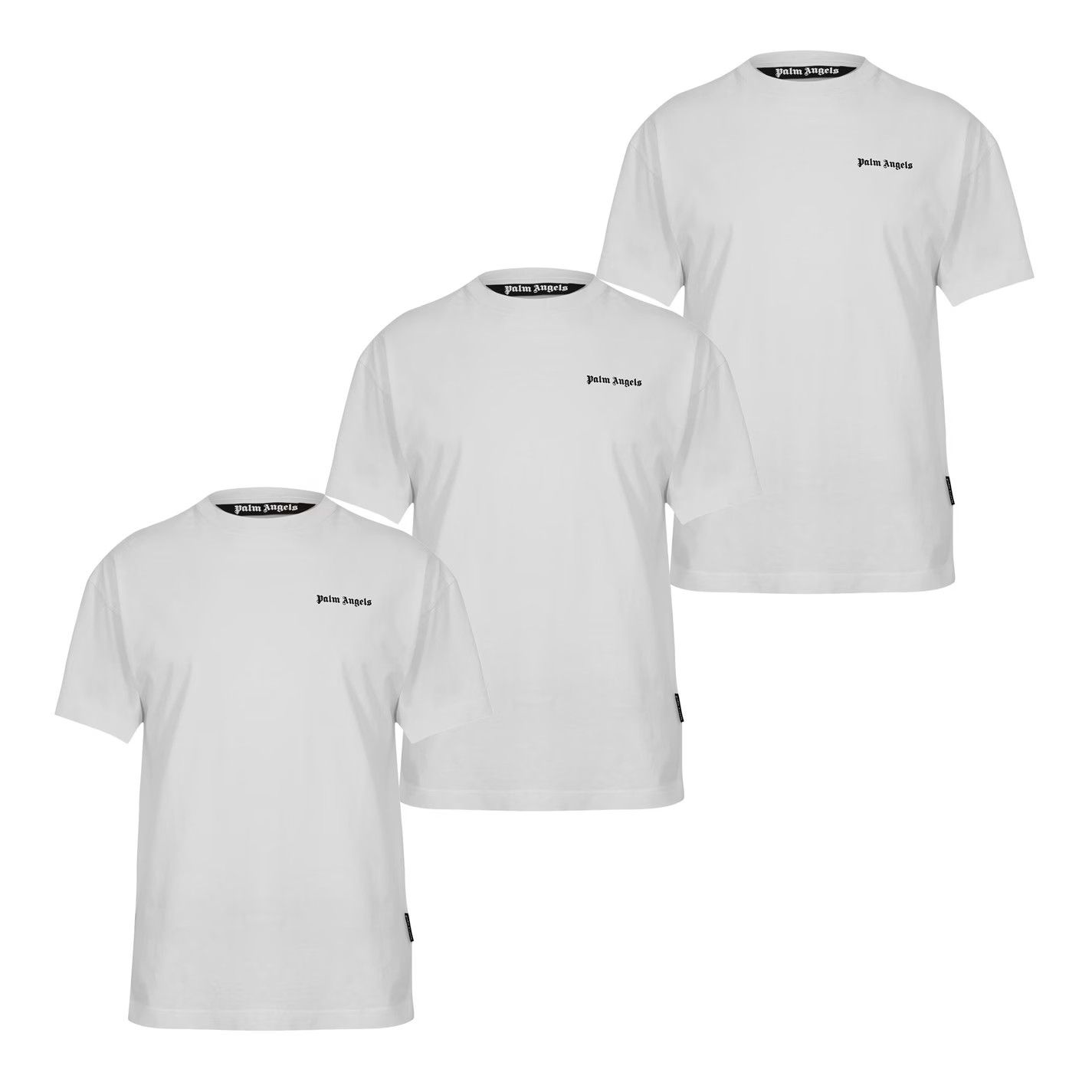 Palm Angels o1g2r1mq0426 Small Logo T-Shirt in White Size US XS / EU 42 / 0 - 1 Thumbnail