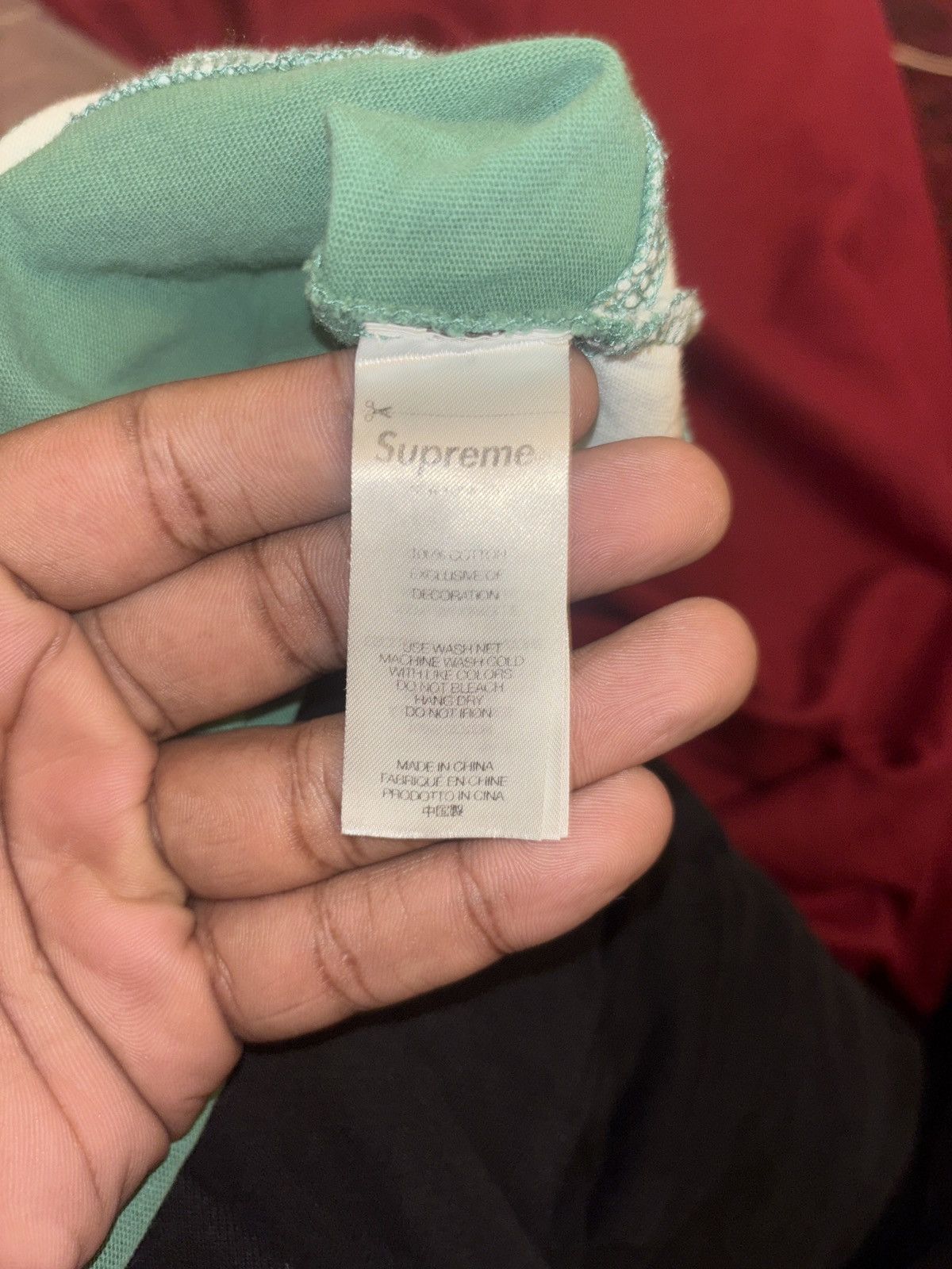 Supreme Supreme Lager S/S Top Size US XL / EU 56 / 4 - 6 Thumbnail
