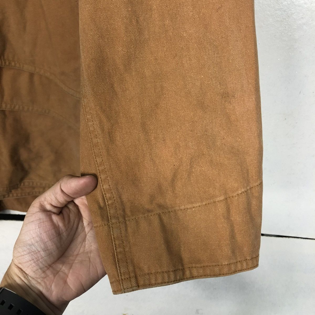 Japanese Brand 🔥RICH BROWN VINTAGE CHORE WORK JACKET ATLIERSAB ISSEY MIYAKE Size US M / EU 48-50 / 2 - 19 Thumbnail