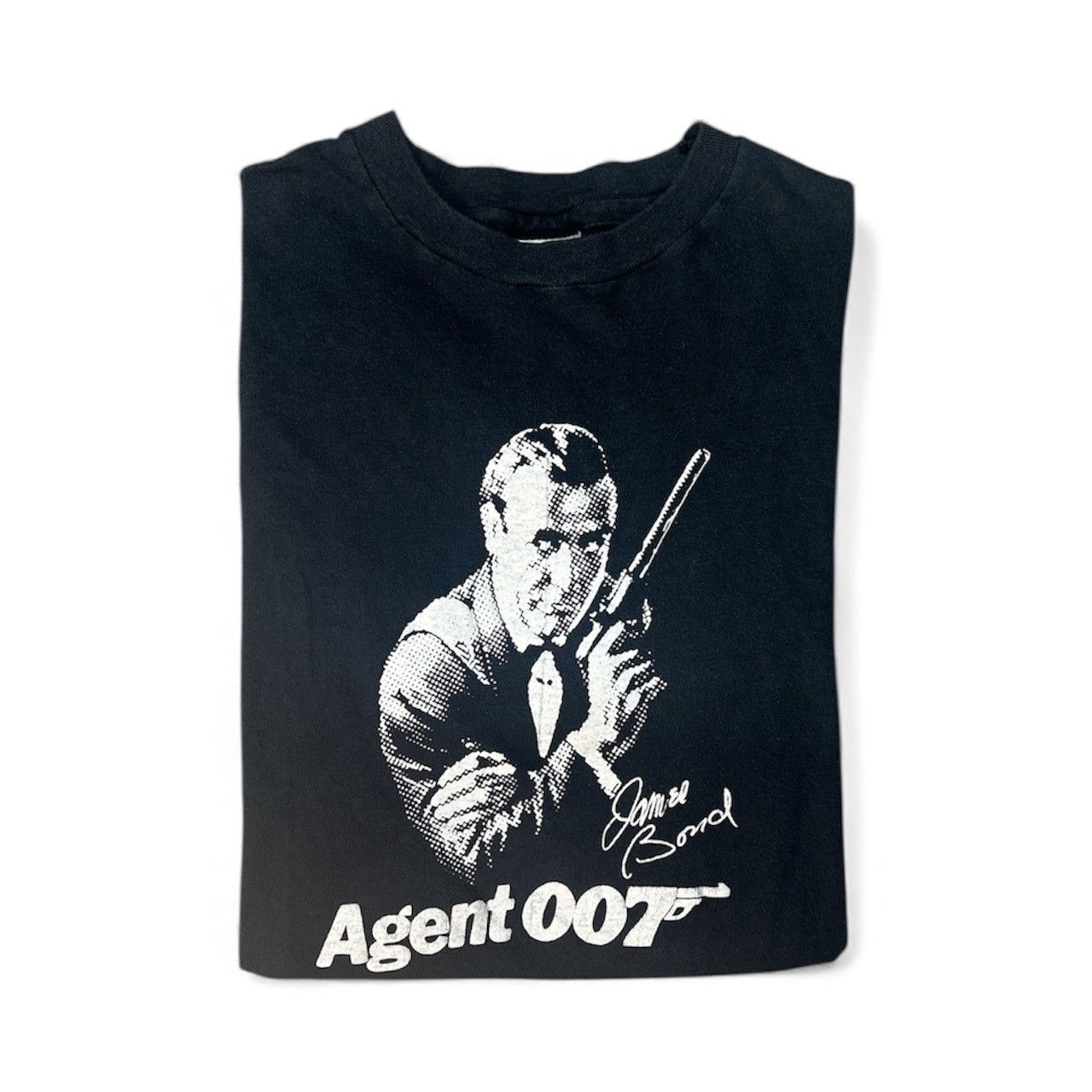 Hanes Vintage 90s James Bond Agent 007 Tee Size US M / EU 48-50 / 2 - 1 Thumbnail