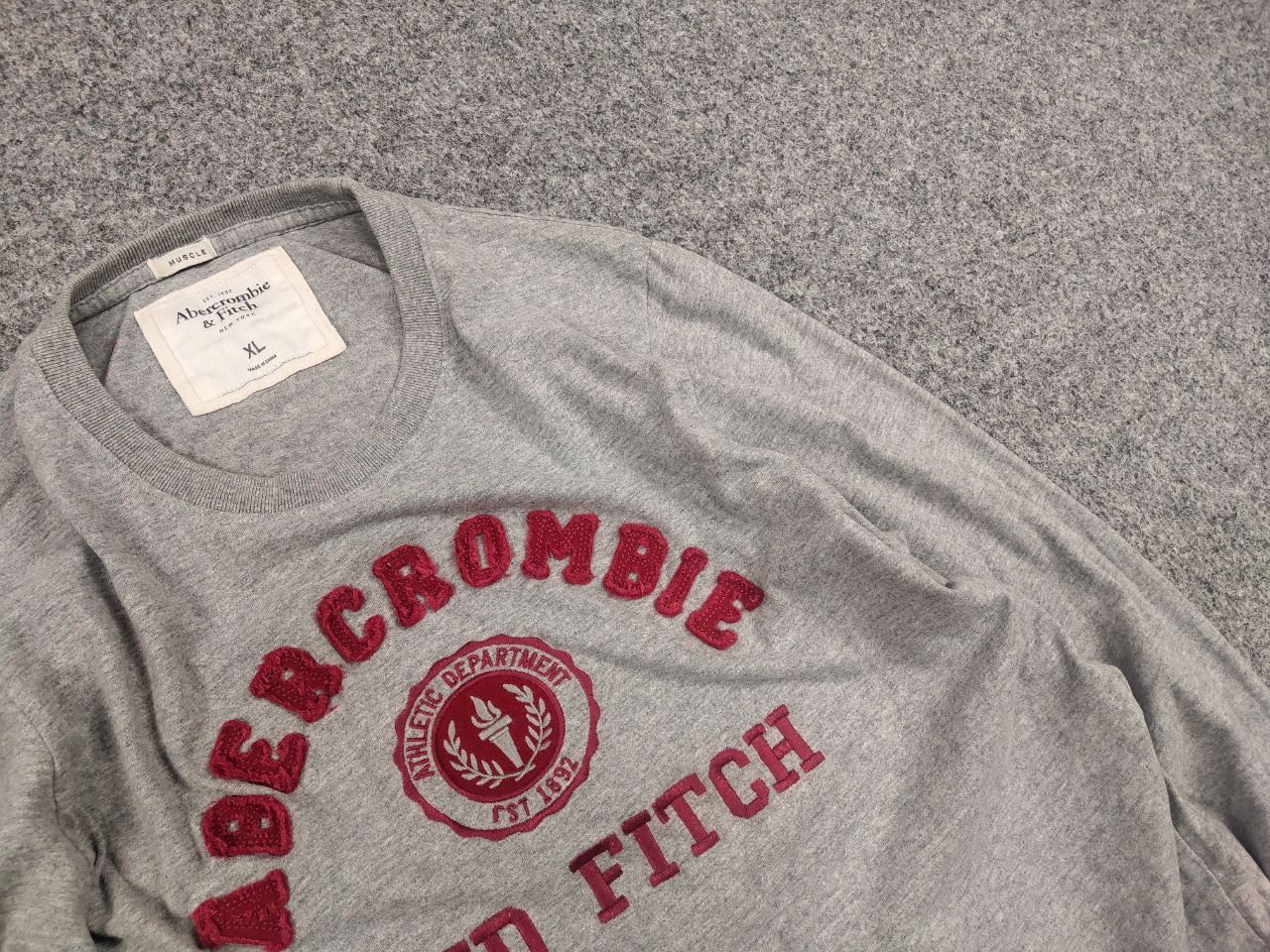 Abercrombie & Fitch Vtg Abercrombie & Fitch l.g.b. Style Long sleeve Sweatshirt Size US XL / EU 56 / 4 - 7 Thumbnail