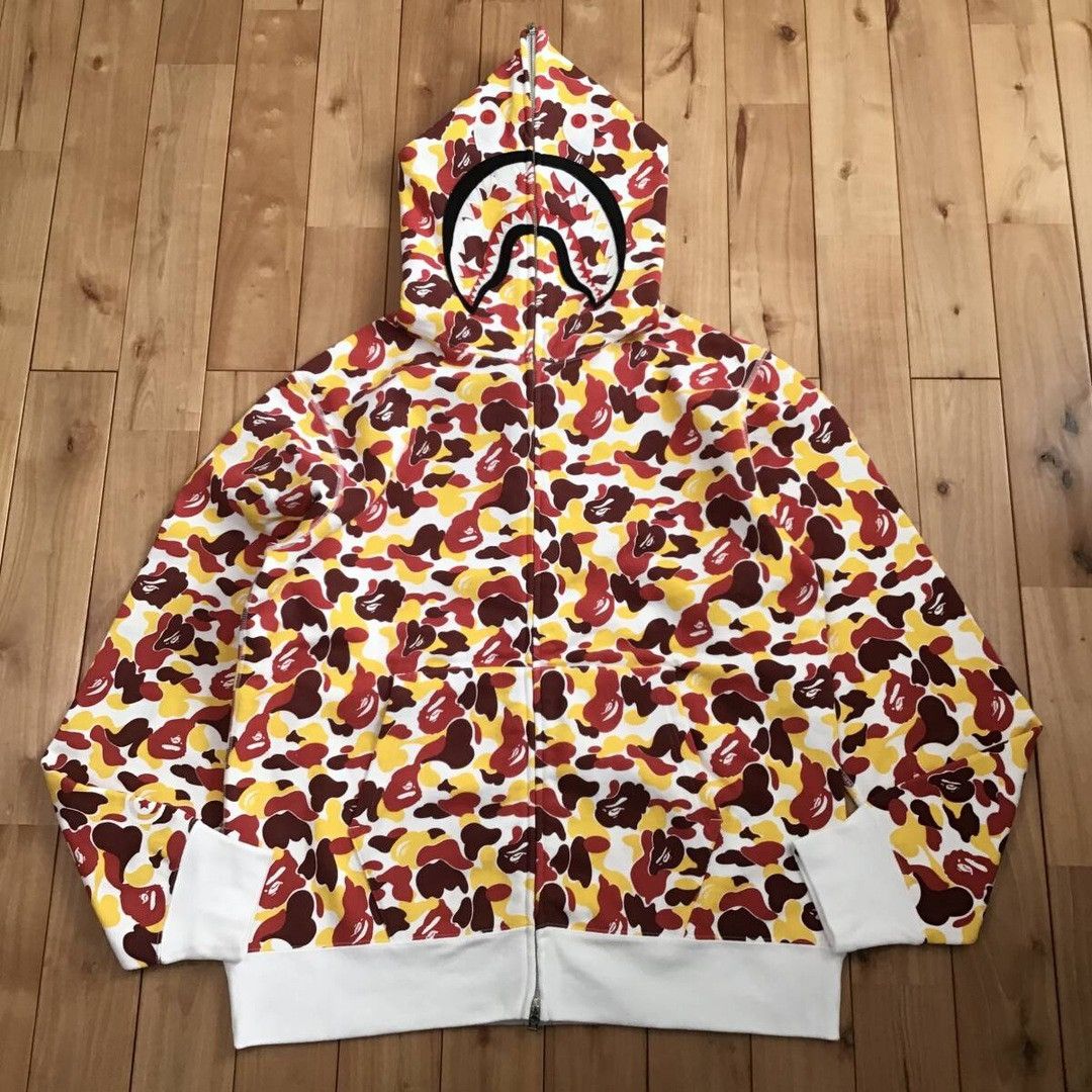 Bape 2024 🔥BEIJIN Store Camo🔥 BAPE shark full zip hoodie APE Size US XL / EU 56 / 4 - 1 Thumbnail