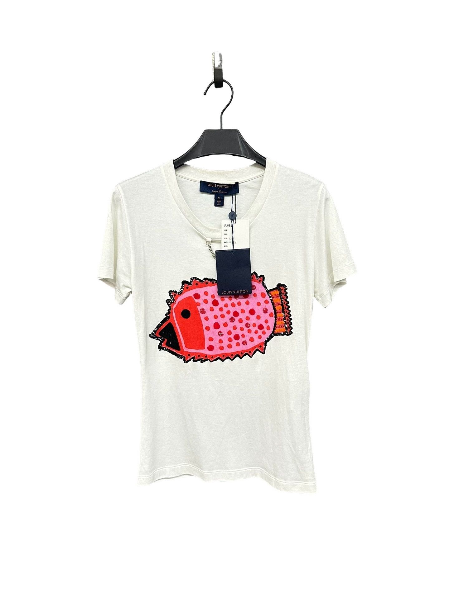 Louis Vuitton Louis Vuitton x Yayoi Kusama Fish Graphic T-Shirt XS Size XS / US 0-2 / IT 36-38 - 1 Thumbnail