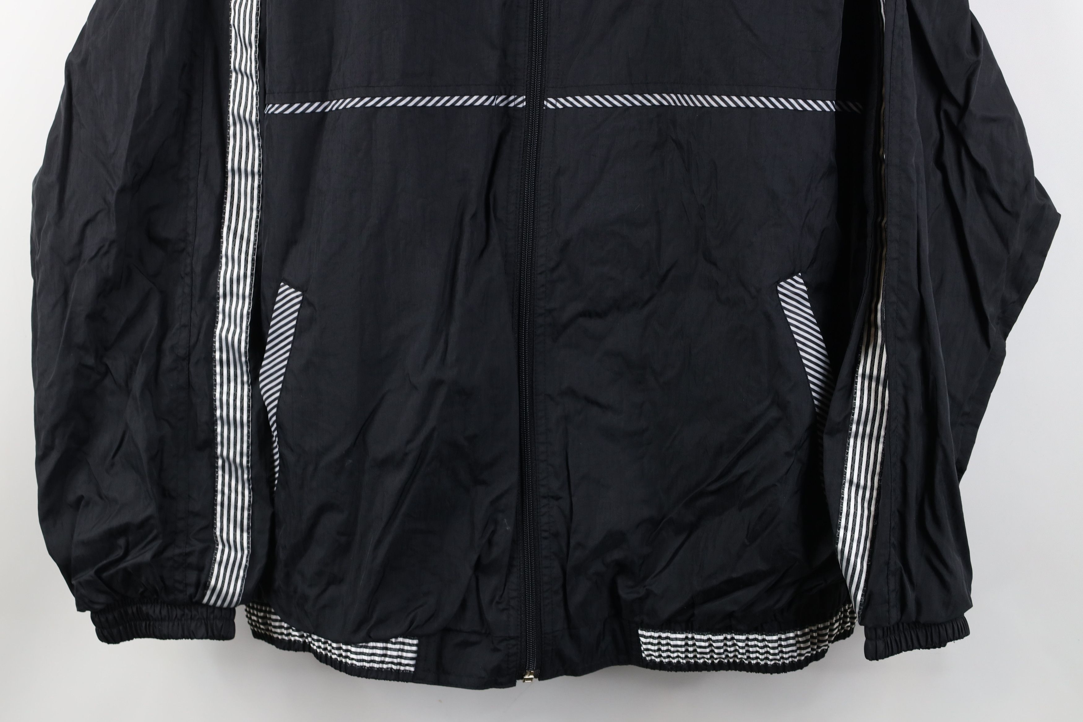 Vintage Vintage 90s Streetwear Lined Full Zip Windbreaker Jacket Size XL / US 12-14 / IT 48-50 - 3 Thumbnail