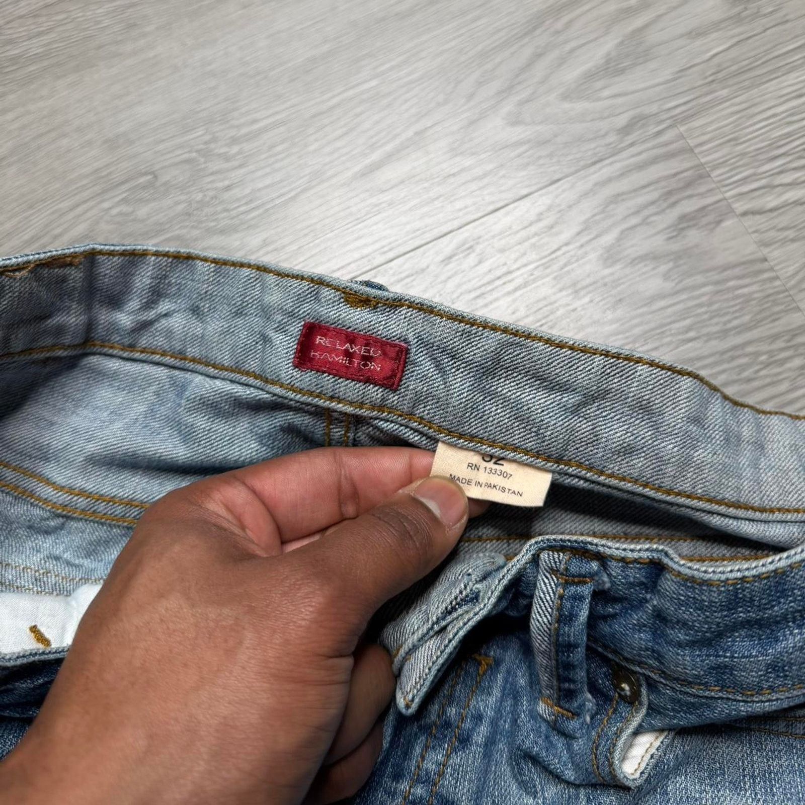 Sean John × Vintage Vintage Sean John Hamilton Relaxed Straight Leg Denim Jeans Size US 32 / EU 48 - 3 Thumbnail