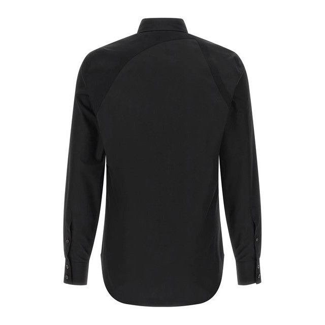Alexander McQueen ALEXANDER MCQUEEN Chain Harness Black Shirt New & Authentic Size US XXL / EU 58 / 5 - 2 Thumbnail
