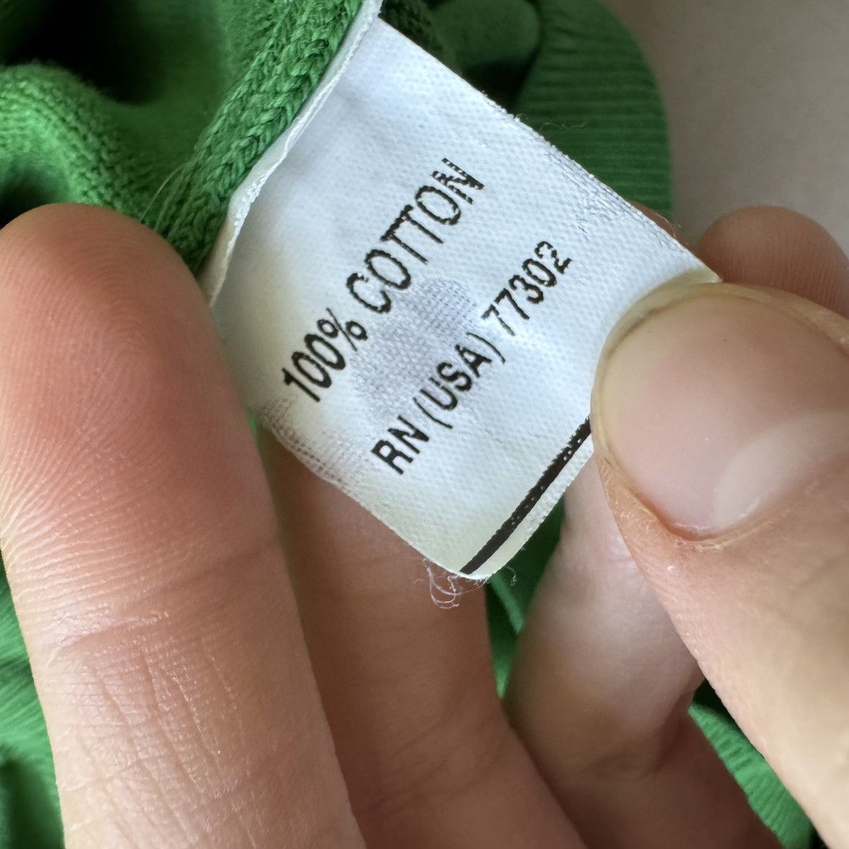 Zara Zara Green Fine Cotton V-Neck Sweater Size US M / EU 48-50 / 2 - 5 Thumbnail