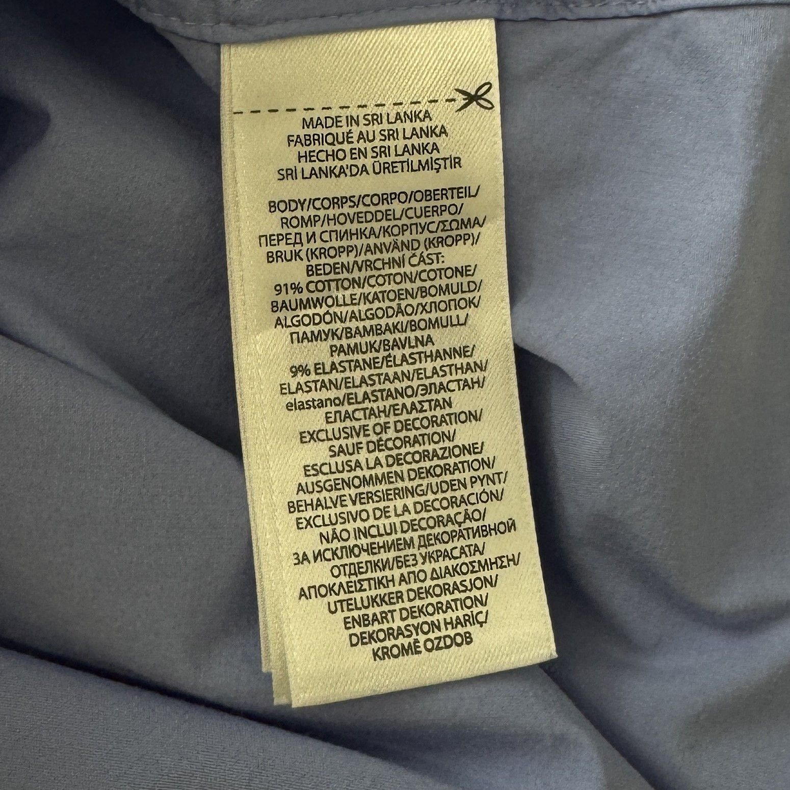 Polo Ralph Lauren Slim Fit Stretch End-On-End Shirt Size US S / EU 44-46 / 1 - 5 Thumbnail