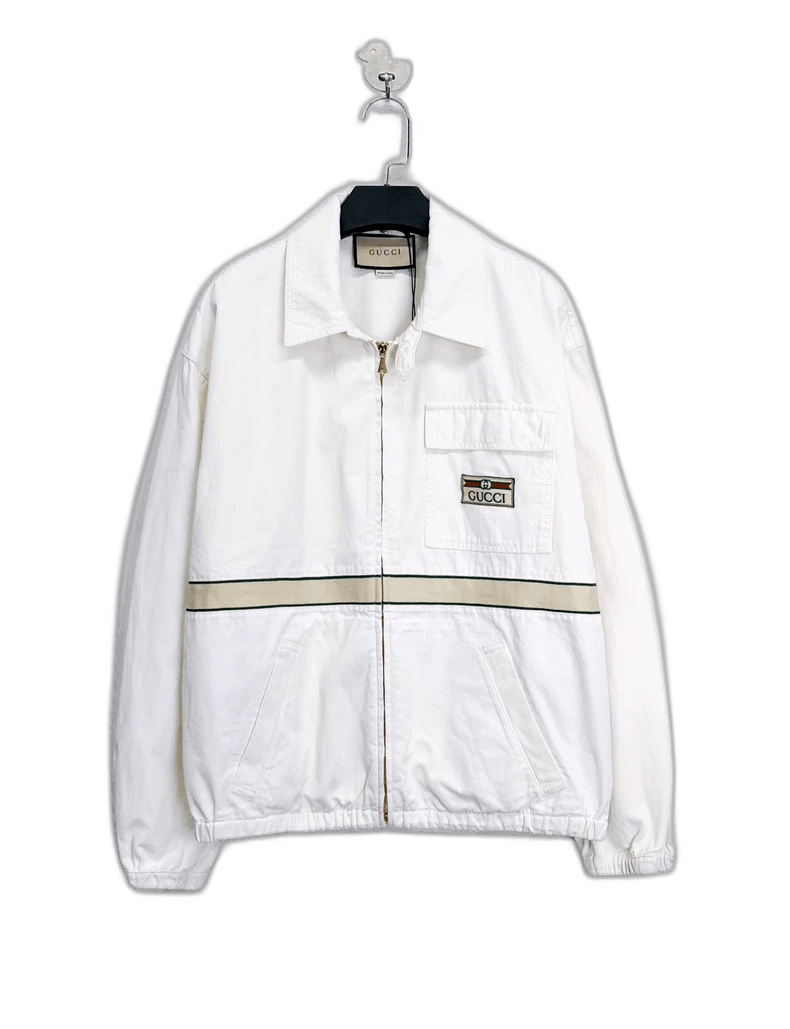 Gucci Vintage Logo Zip Jacket Outerwear-2506