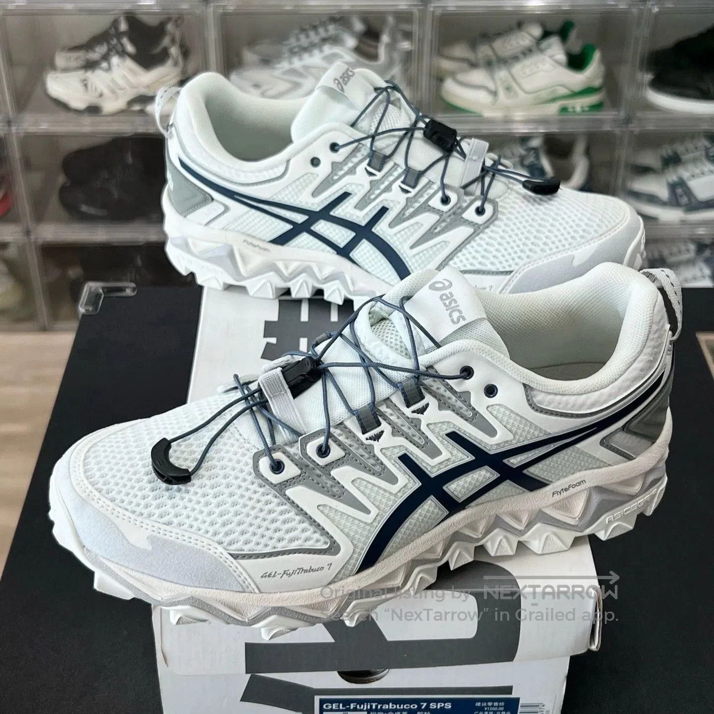 Adidas asics gel chemical collaboration running shoes. Size US 9.5 / EU 42-43 - 1 Thumbnail