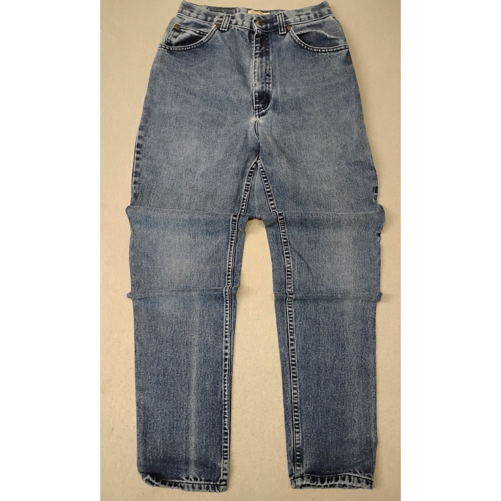 St. Johns Bay Saint Johns Bay (8) Womens Vintage Straight Blue Denim Jeans Size 30" / US 8 / IT 44 - 2 Thumbnail