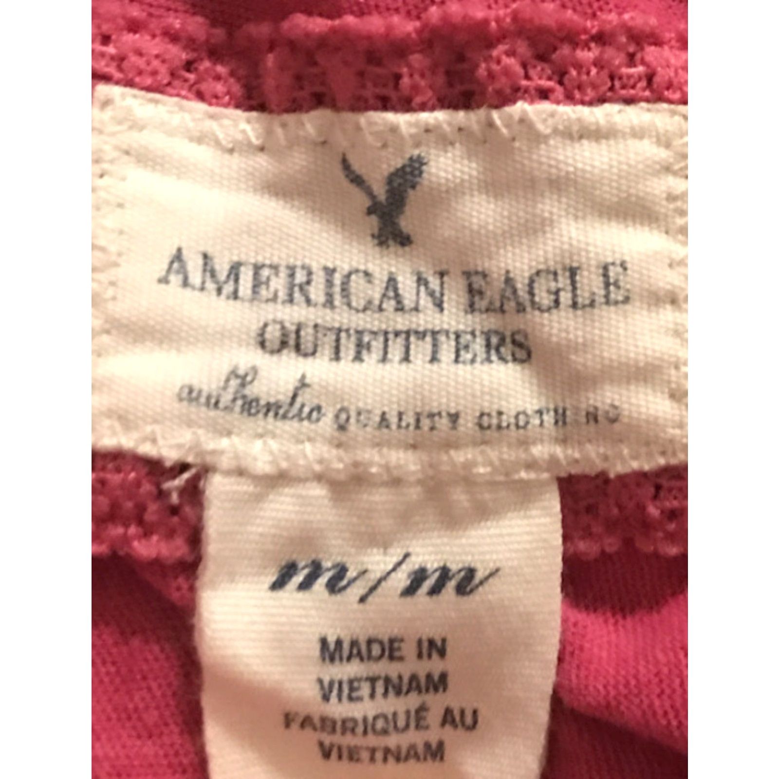 American Eagle Outfitters American Eagle Outfitters Top Blouse Women M Pink Solid Cap Sleeve Shirt Size M / US 6-8 / IT 42-44 - 3 Thumbnail