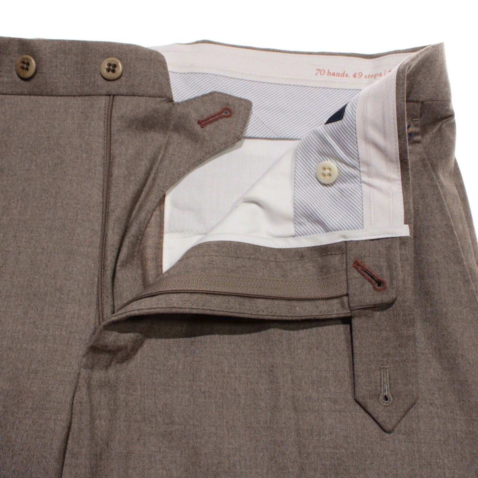 Zanella Zanella New with tags Dress Pants Size 34 US In Brown Size US 34 / EU 50 - 3 Thumbnail
