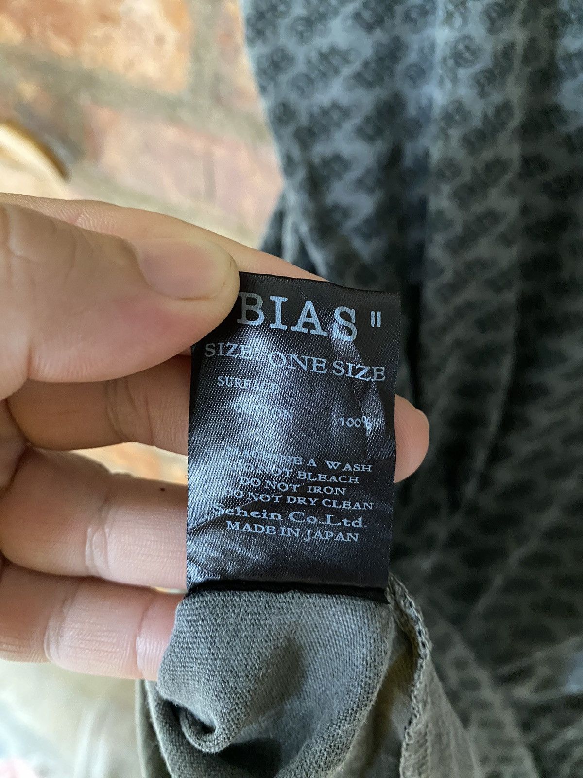 Bias × Japanese Brand × Takahiromiyashita The Soloist. BIAS Number Nine poem Anarchy tee Size US XL / EU 56 / 4 - 13 Thumbnail