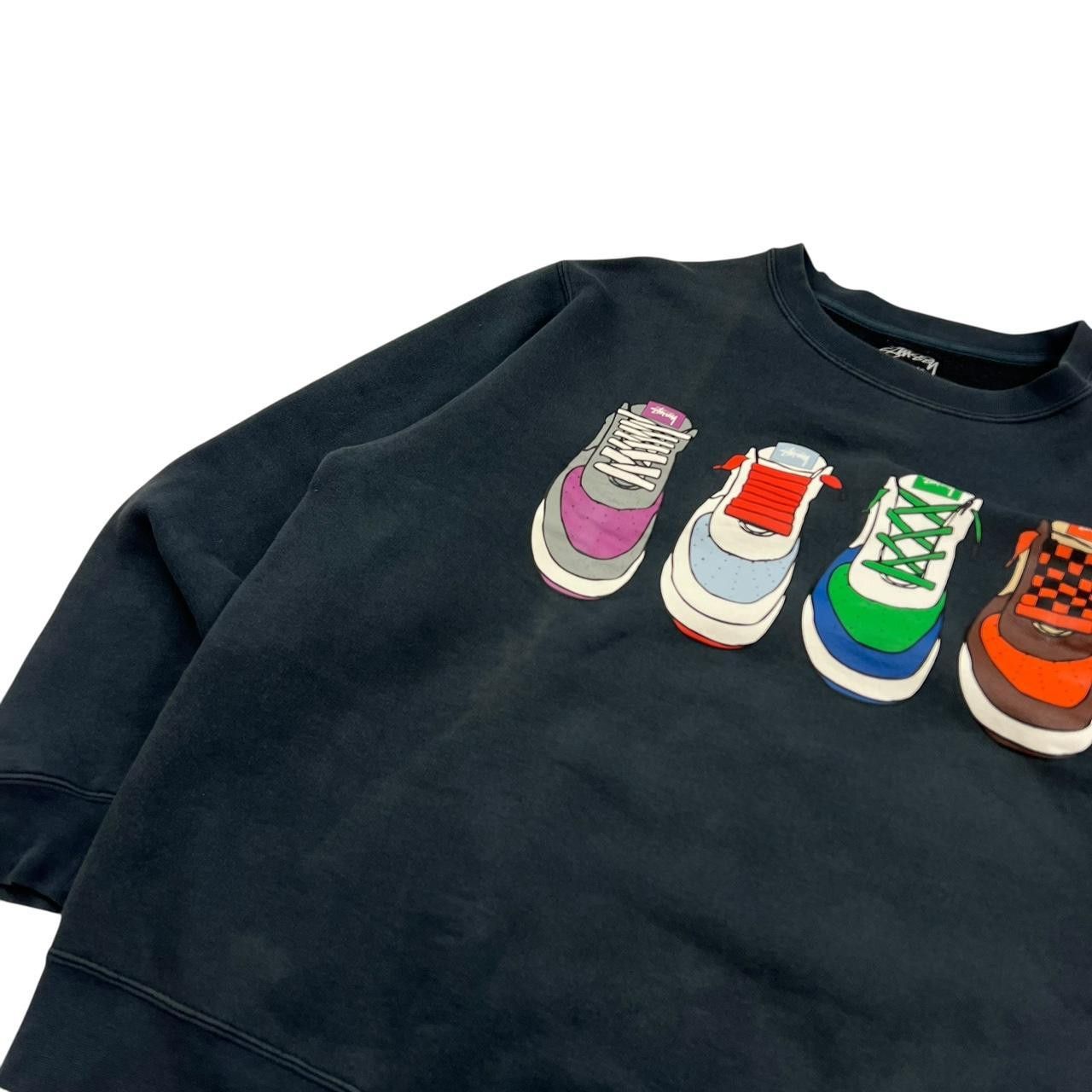 Stussy Vintage 2000s Navy Stussy Air Force Sweatshirt - Medium Size US M / EU 48-50 / 2 - 4 Thumbnail