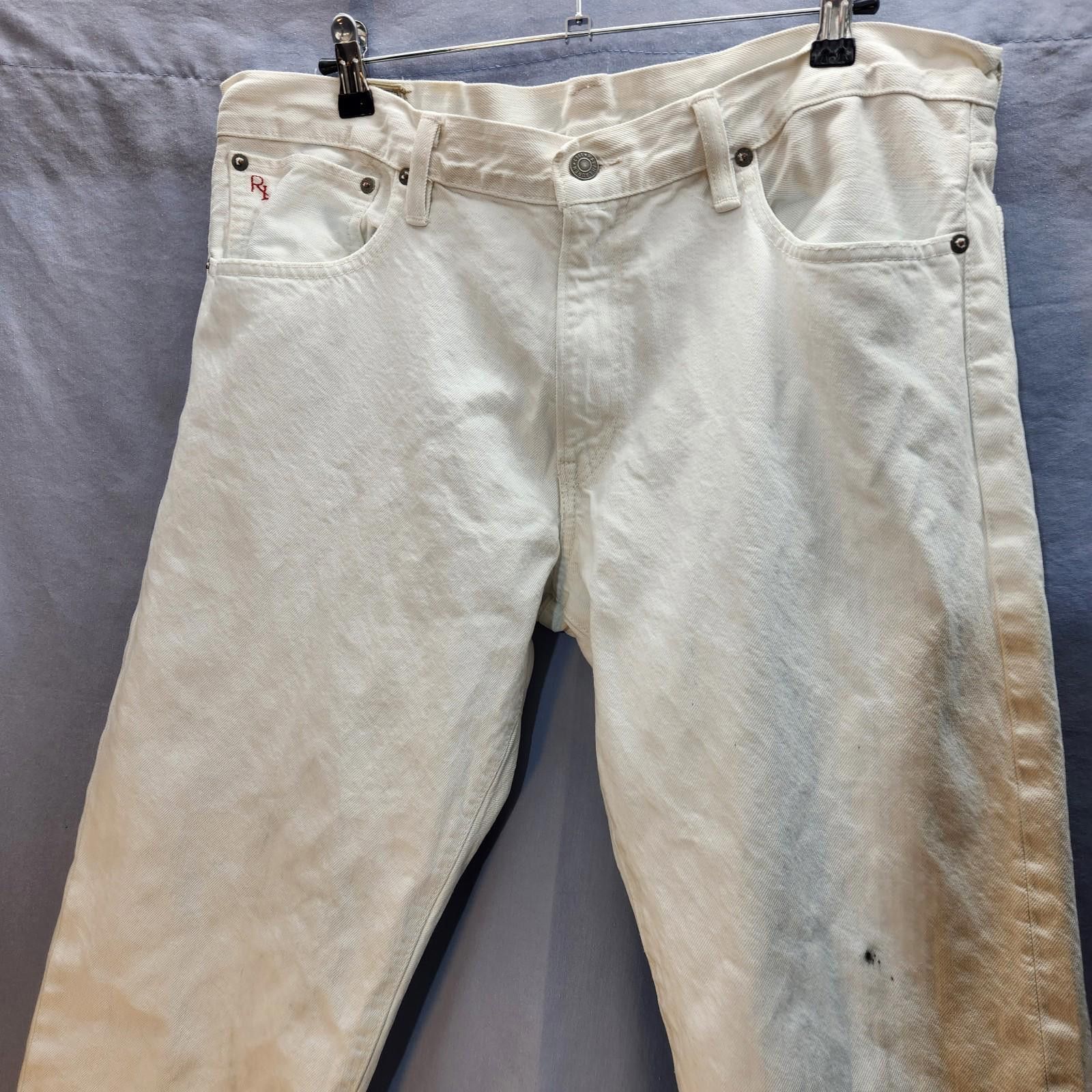 Polo Ralph Lauren Polo Varick Slim Straight White Jeans Size 36x32 Size US 36 / EU 52 - 2 Thumbnail