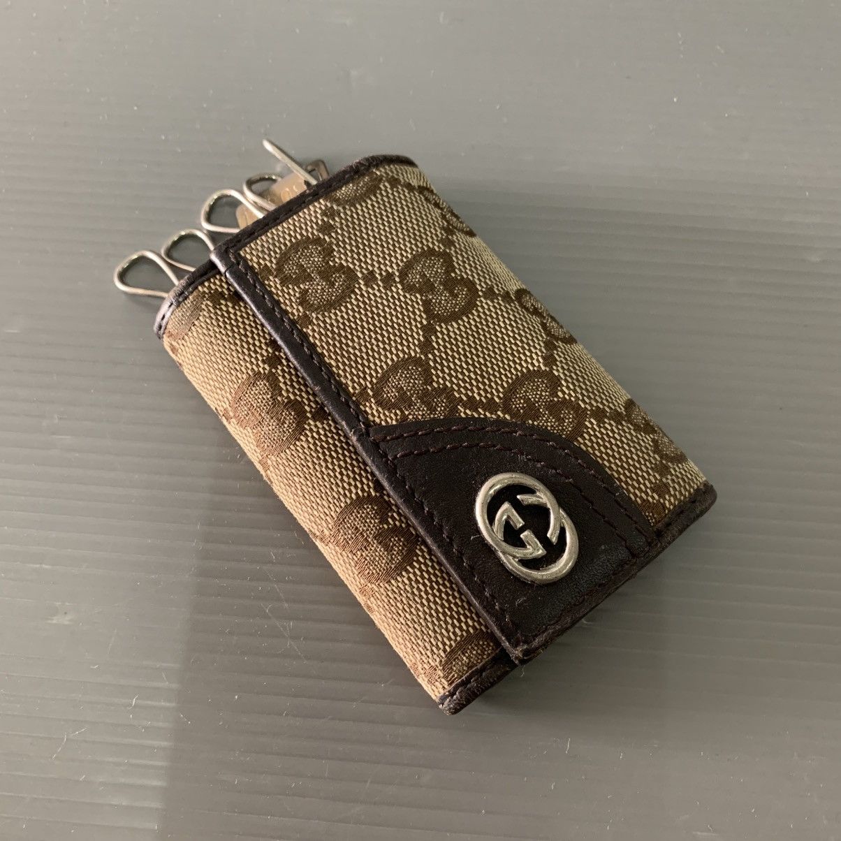Gucci Gucci Monogram Key Holder Size ONE SIZE - 1 Thumbnail