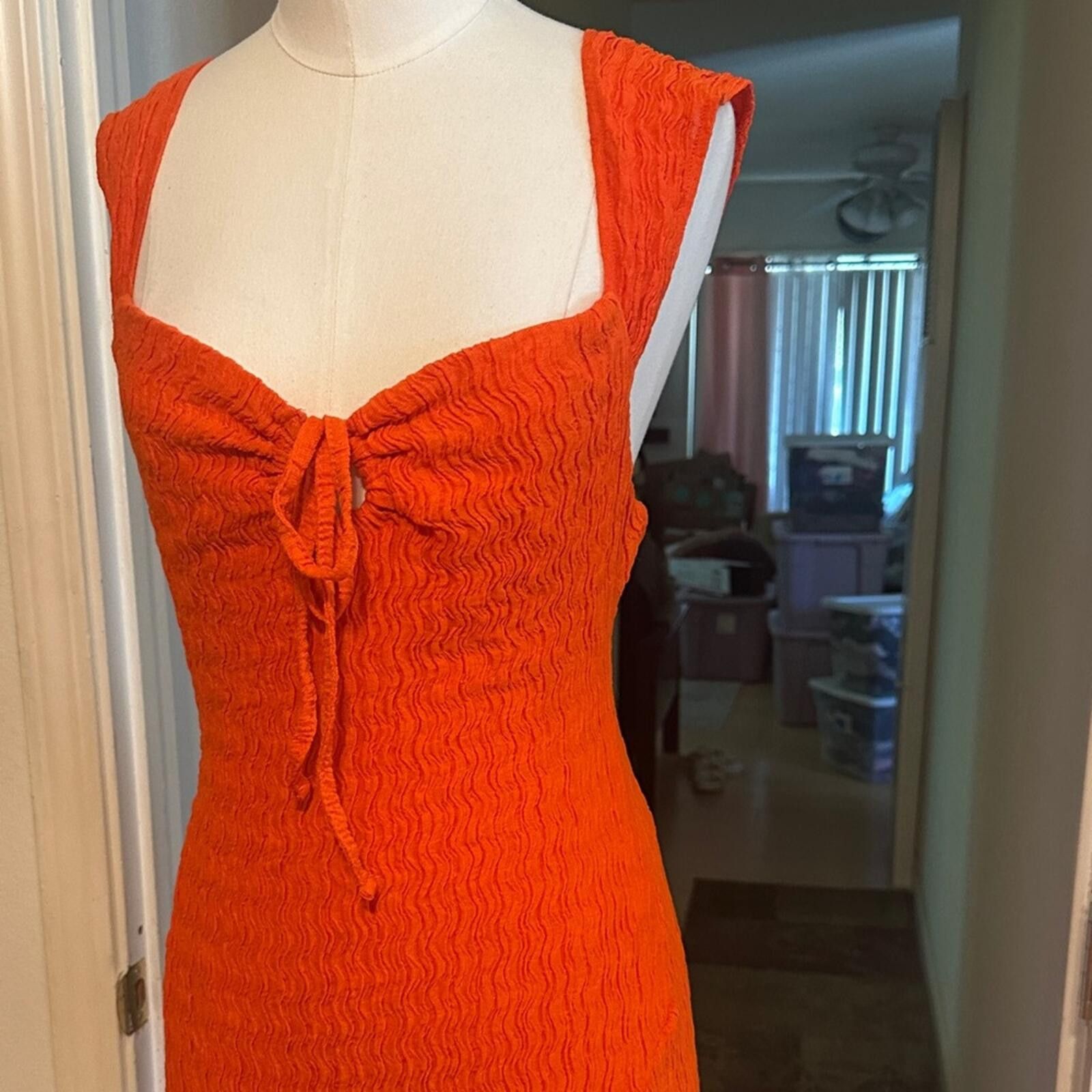 Free People NWOT FP Beach Eleni Bodycon Midi Size S / US 4 / IT 40 - 4 Thumbnail