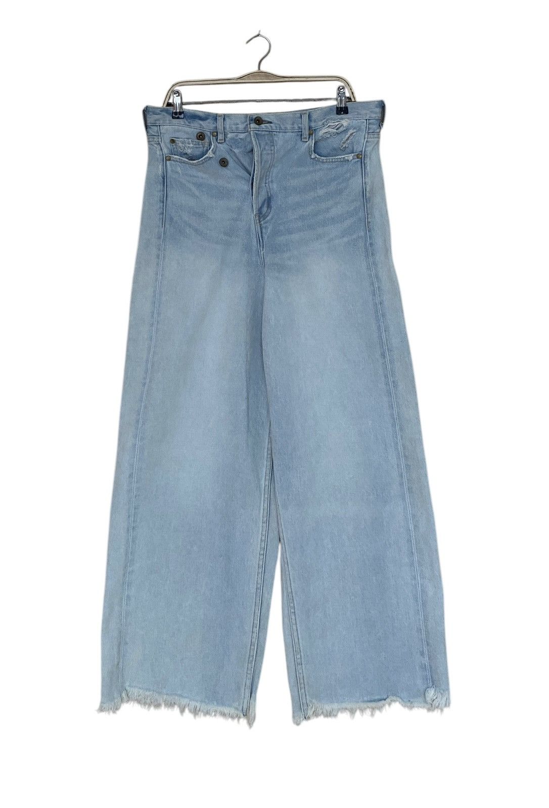 Japanese Brand × Vintage Vintage Japanese Brand Rodeo Crowns Baggy Jeans 2000s Size US 35 - 1 Thumbnail